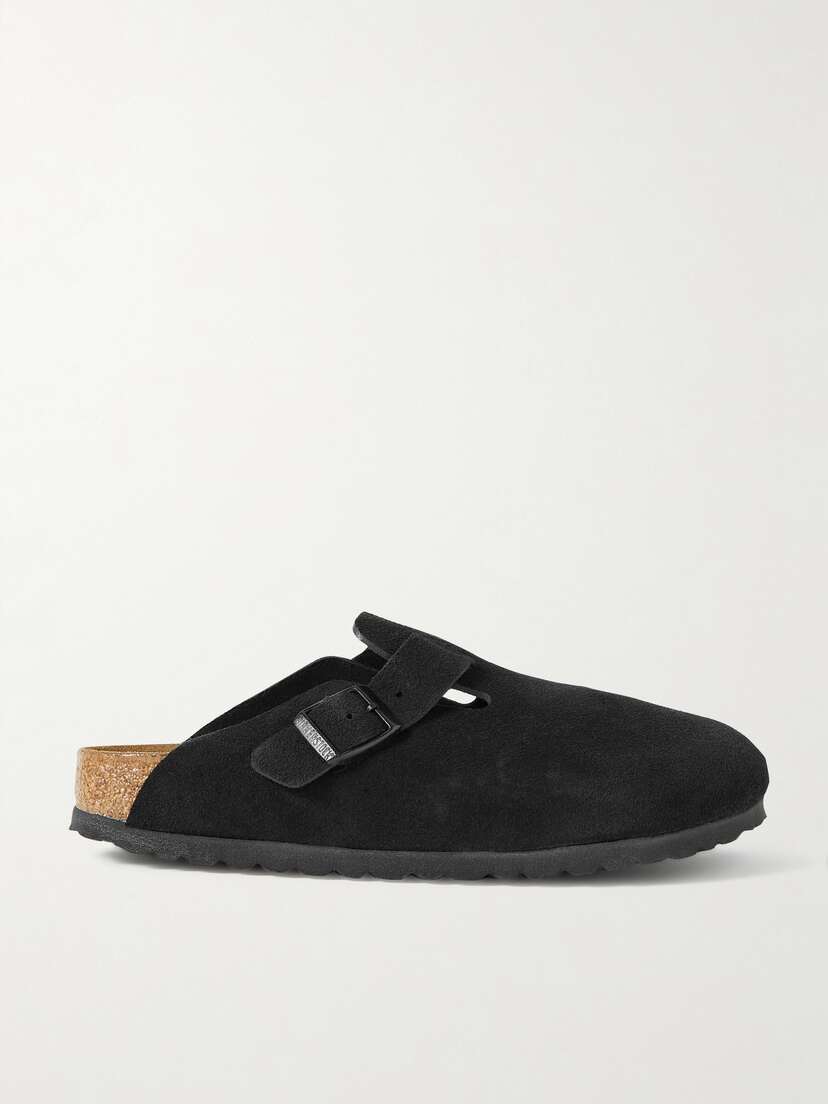 Birkenstock Boston Suede Clogs