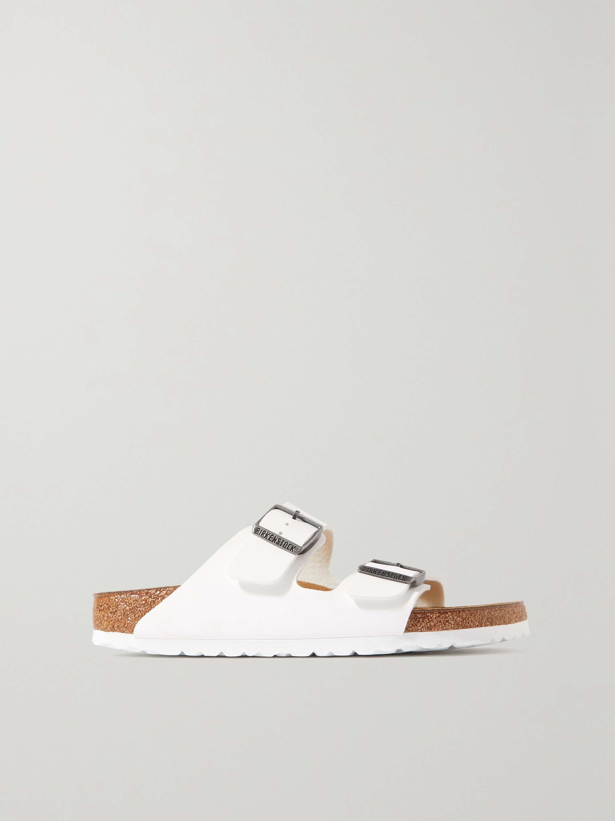 White Arizona oiled leather sandals | BIRKENSTOCK | NET-A-PORTER