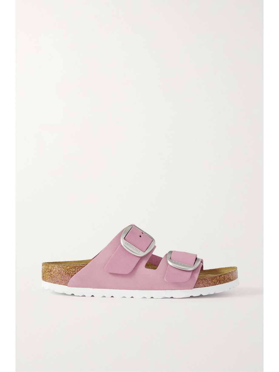 Oiled Leather Sandals Pink