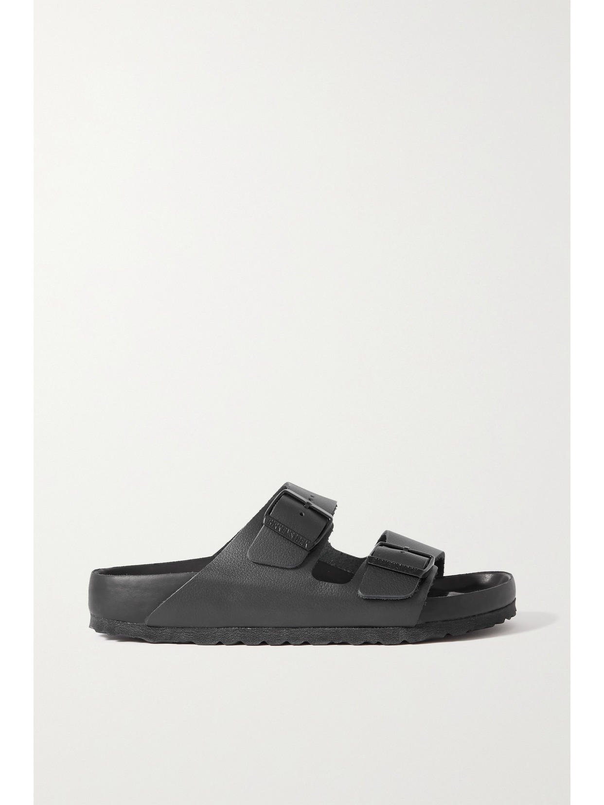 Birkenstock Arizona Leather Sandals In Black