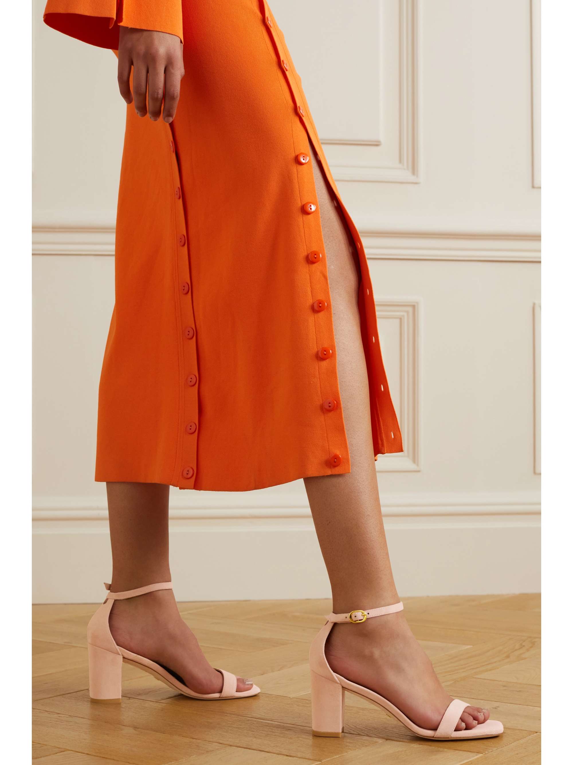 stuart weitzman suede sandals