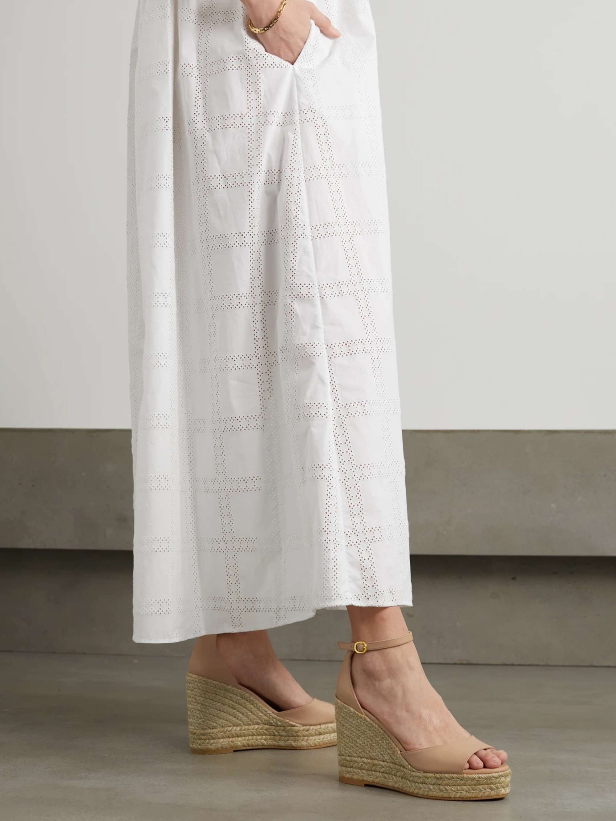stuart weitzman taborah leather wedge espadrille