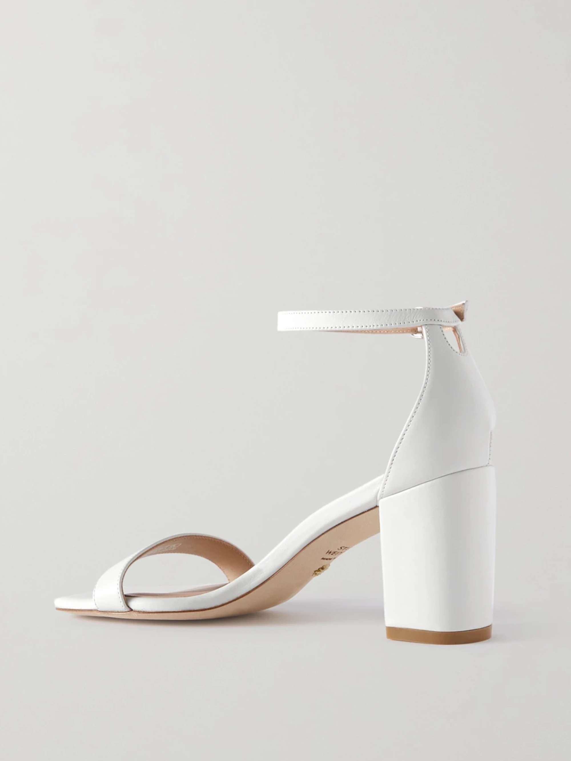 STUART WEITZMAN NudistCurve leather sandals