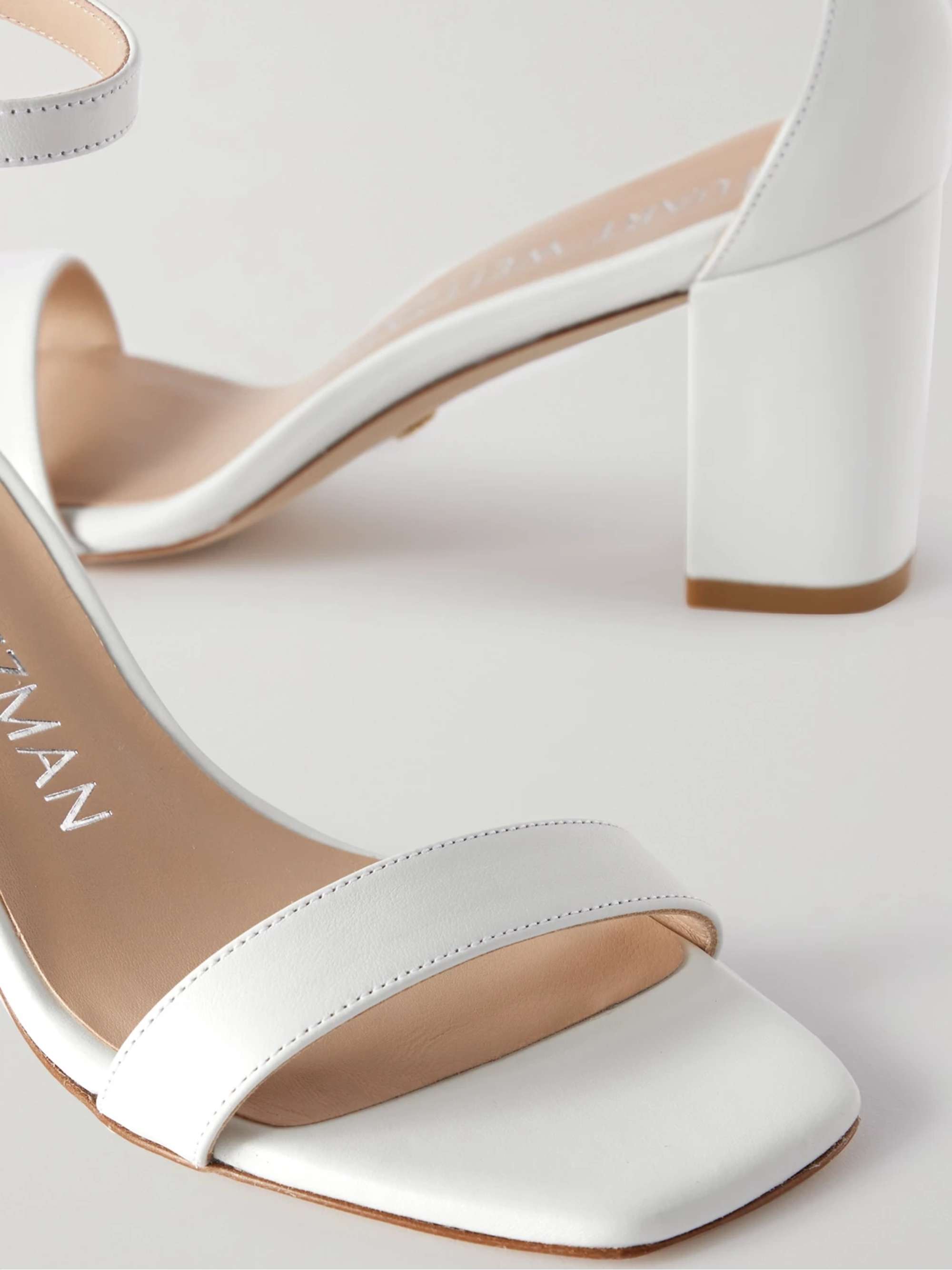 STUART WEITZMAN NudistCurve leather sandals