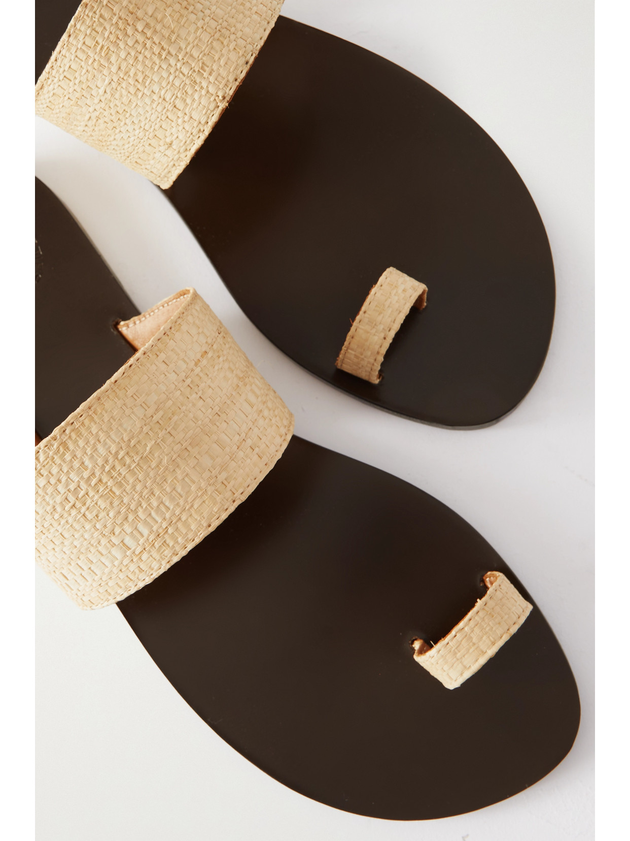 ATP ATELIER + NET SUSTAIN ASTRID RAFFIA SANDALS 