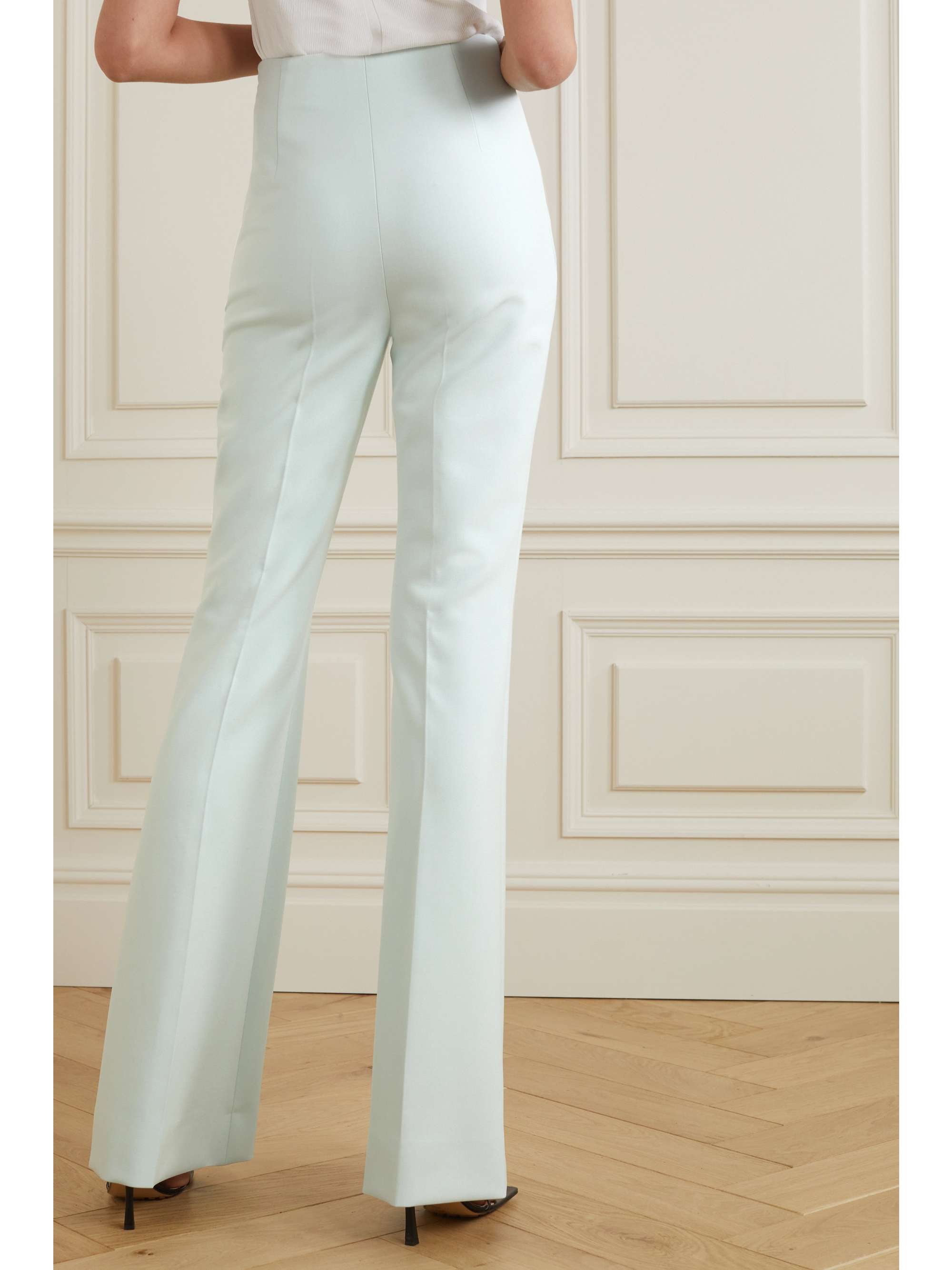 AKRIS Faralda crepe flared pants