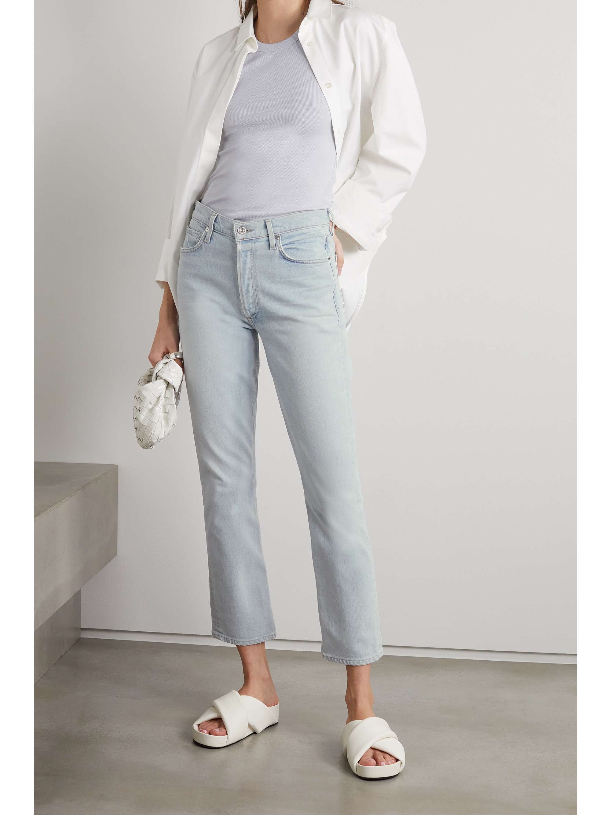 Light denim Charlotte high-rise 