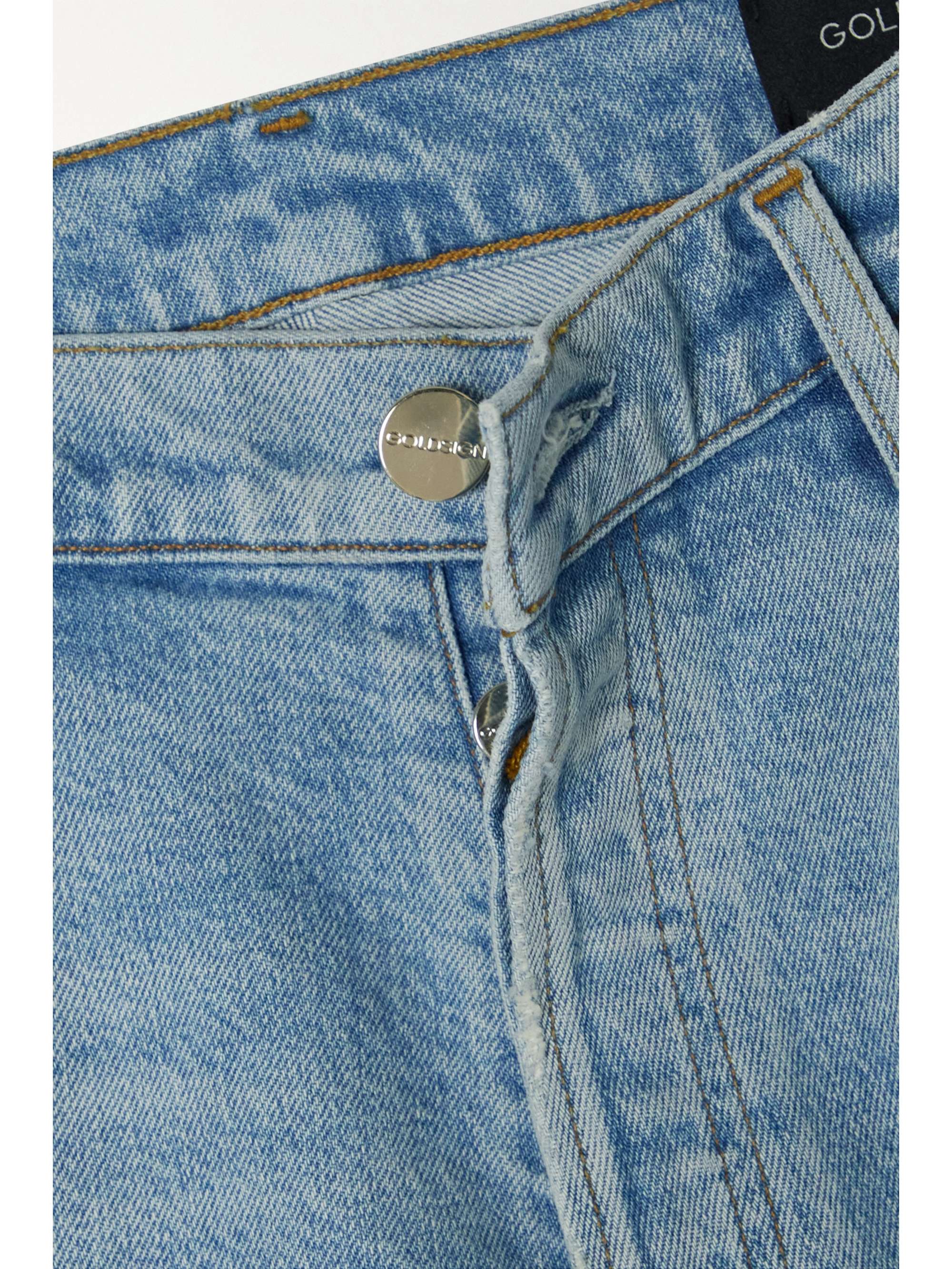 GOLDSIGN + NET SUSTAIN Lawler organic high-rise straight-leg jeans