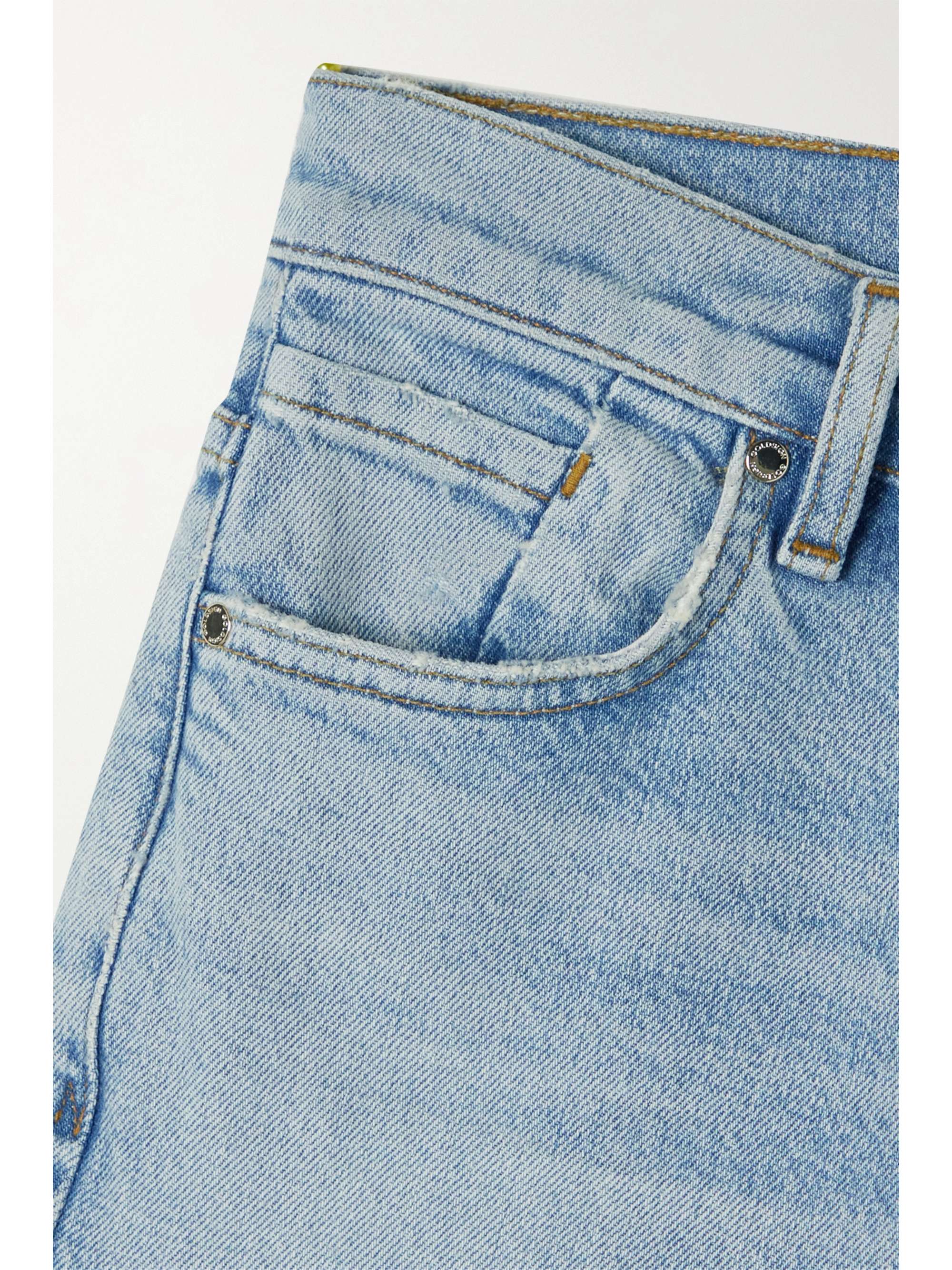 GOLDSIGN + NET SUSTAIN Lawler organic high-rise straight-leg jeans