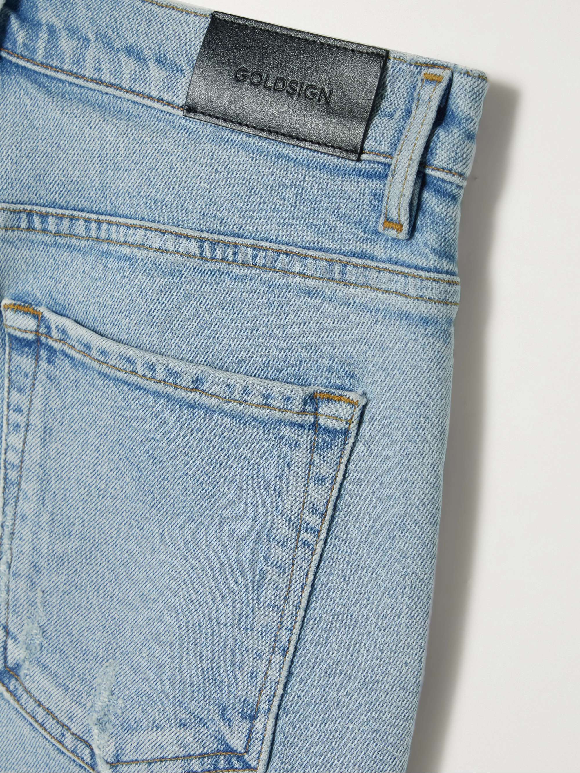 GOLDSIGN + NET SUSTAIN Lawler organic high-rise straight-leg jeans
