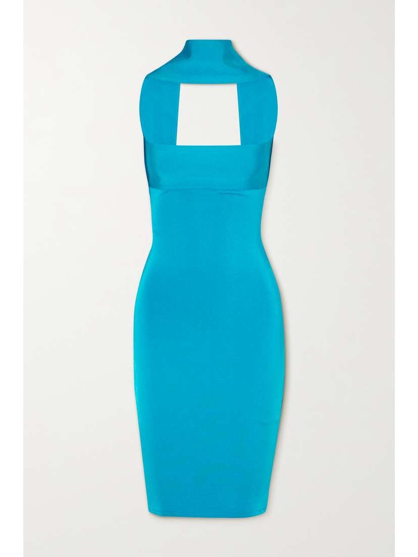 Alexandre Vauthier Open-back Cutout Stretch-jersey Dress
