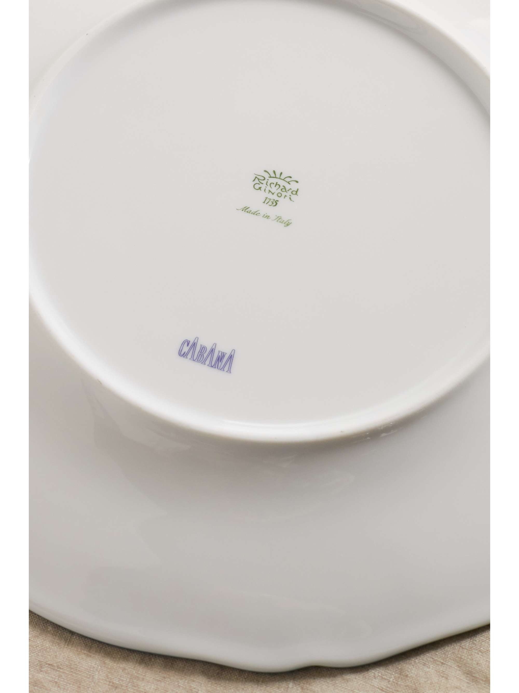 CABANA + GINORI 1735 31cm porcelain charger plate