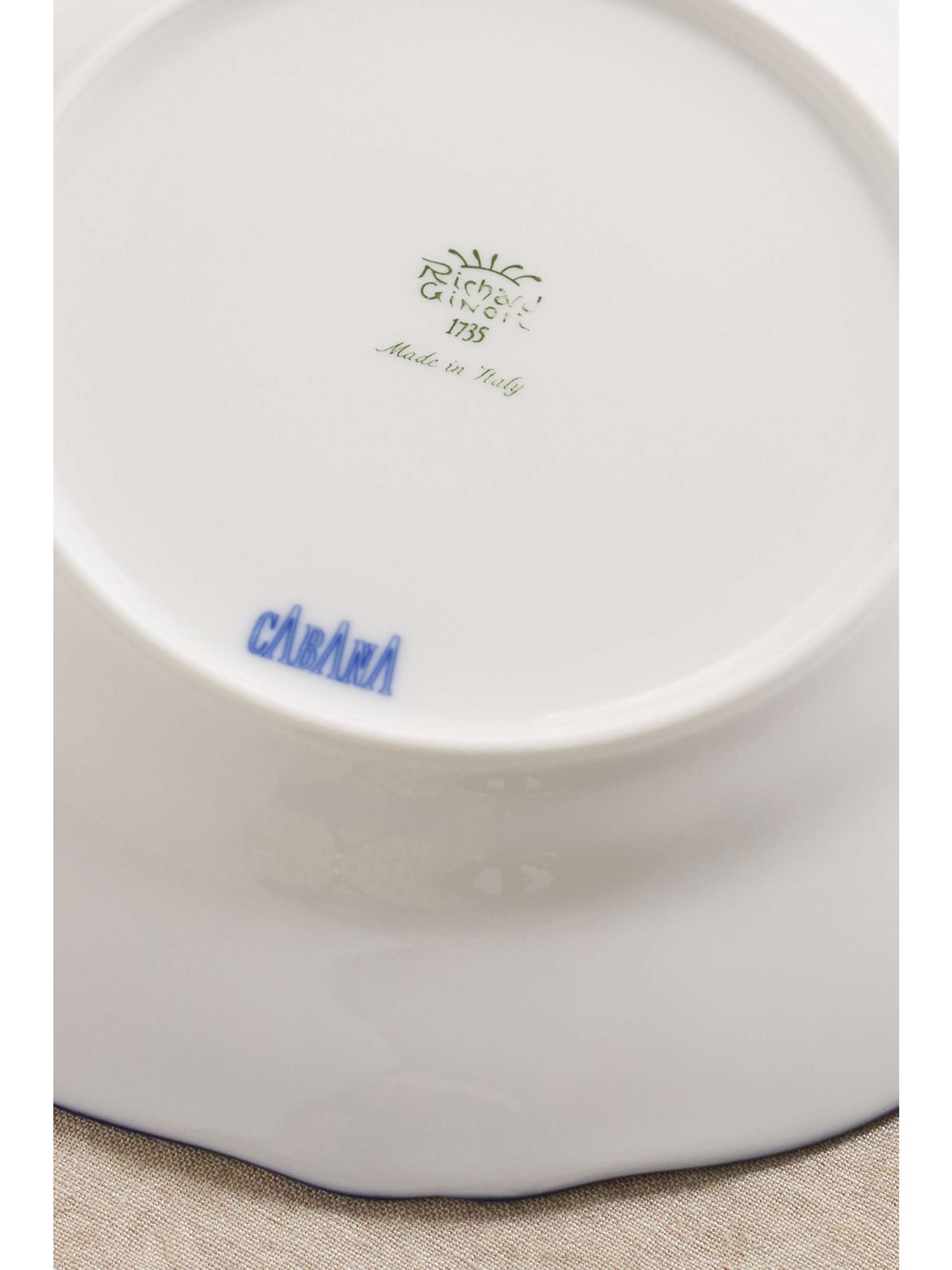 CABANA + GINORI 1735 21cm ceramic dessert plate