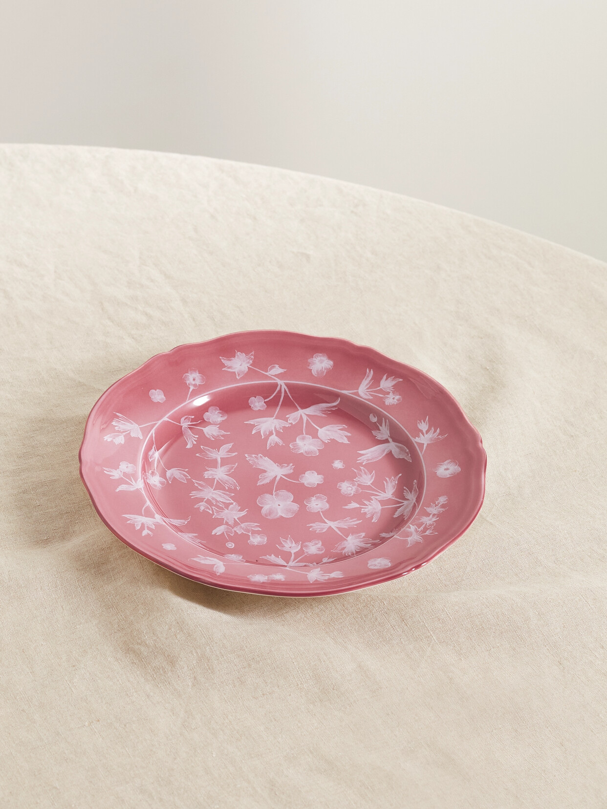 Cabana - + Ginori 1735 21cm Ceramic Dessert Plate - Pink