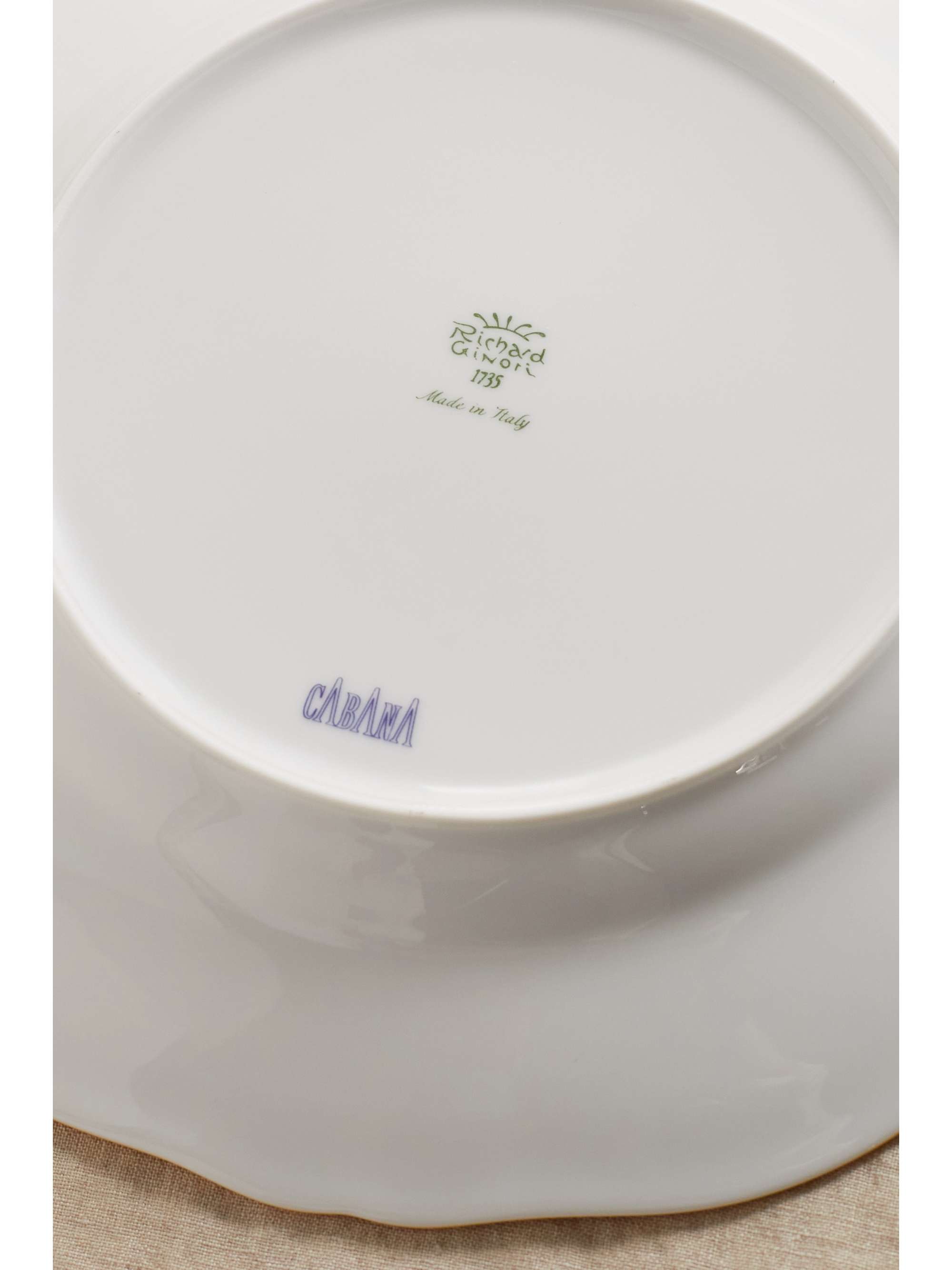 CABANA + GINORI 1735 26.5cm porcelain dinner plate