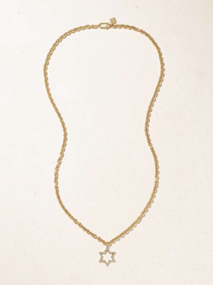 Lauren Rubinski 14-karat Gold Necklace
