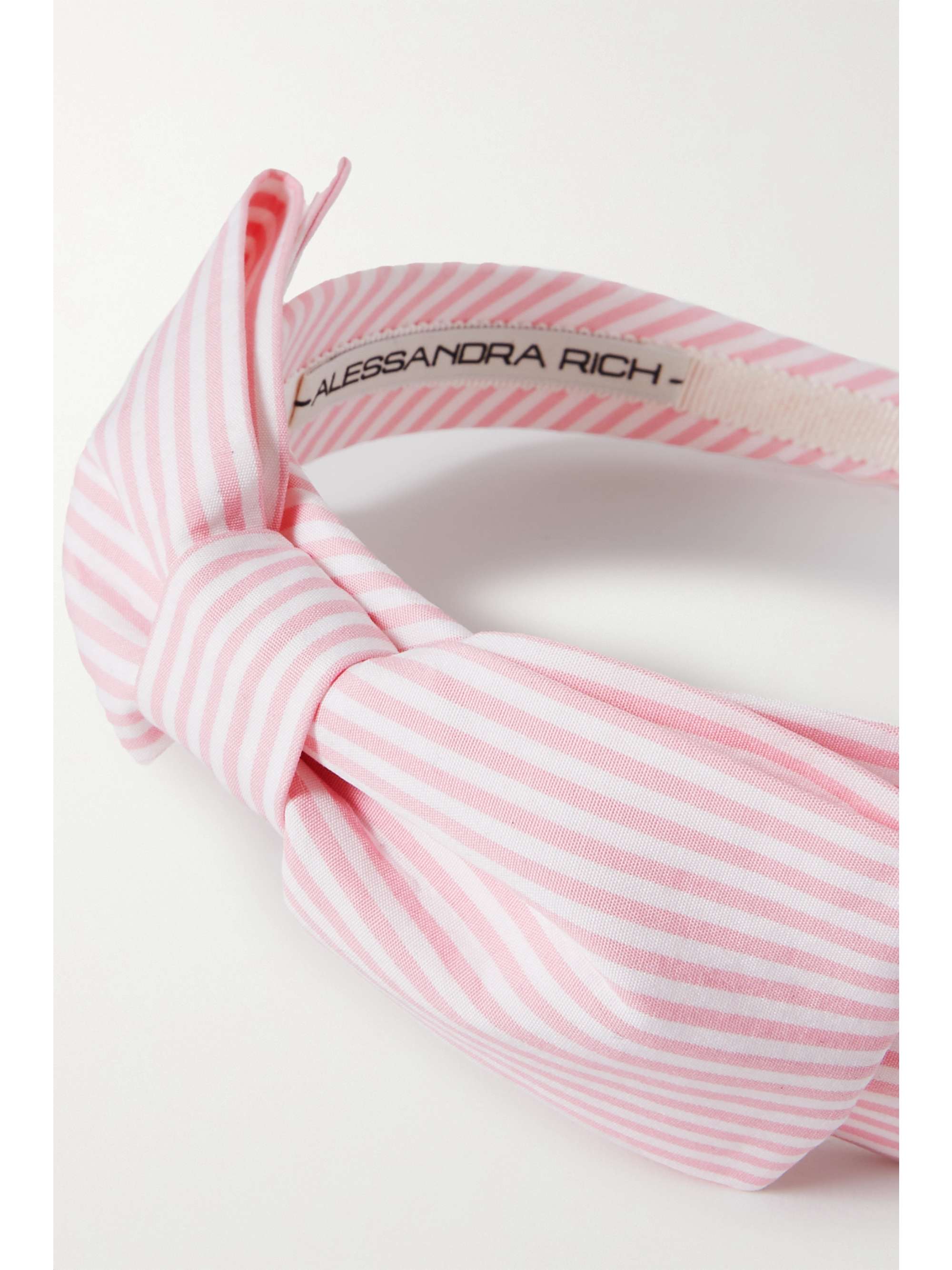 Pink headband with bow cheap