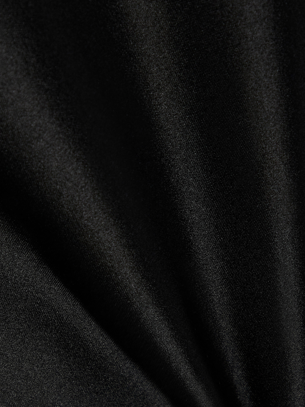 The Row Kanita Layered Silk-satin Midi Skirt In Black