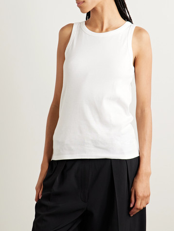 The Row Essentials Frankie organic cotton-jersey tank