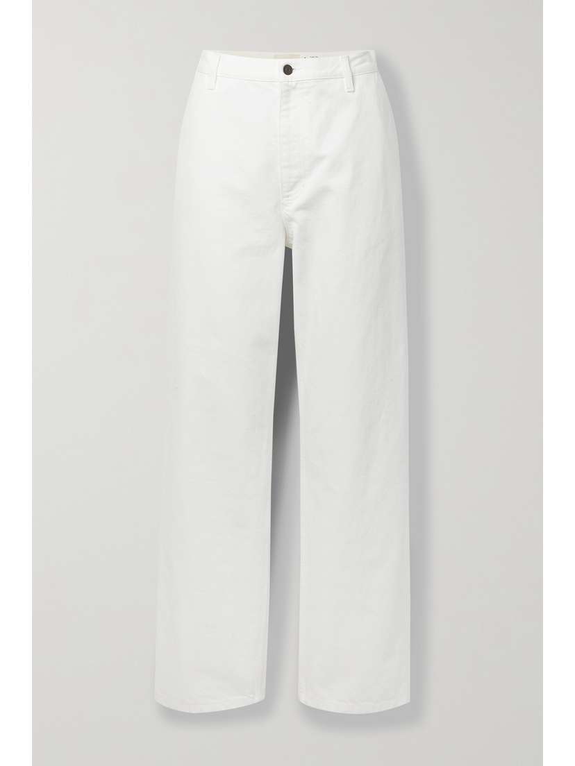The Row Louie Low-rise Wide-leg Jeans