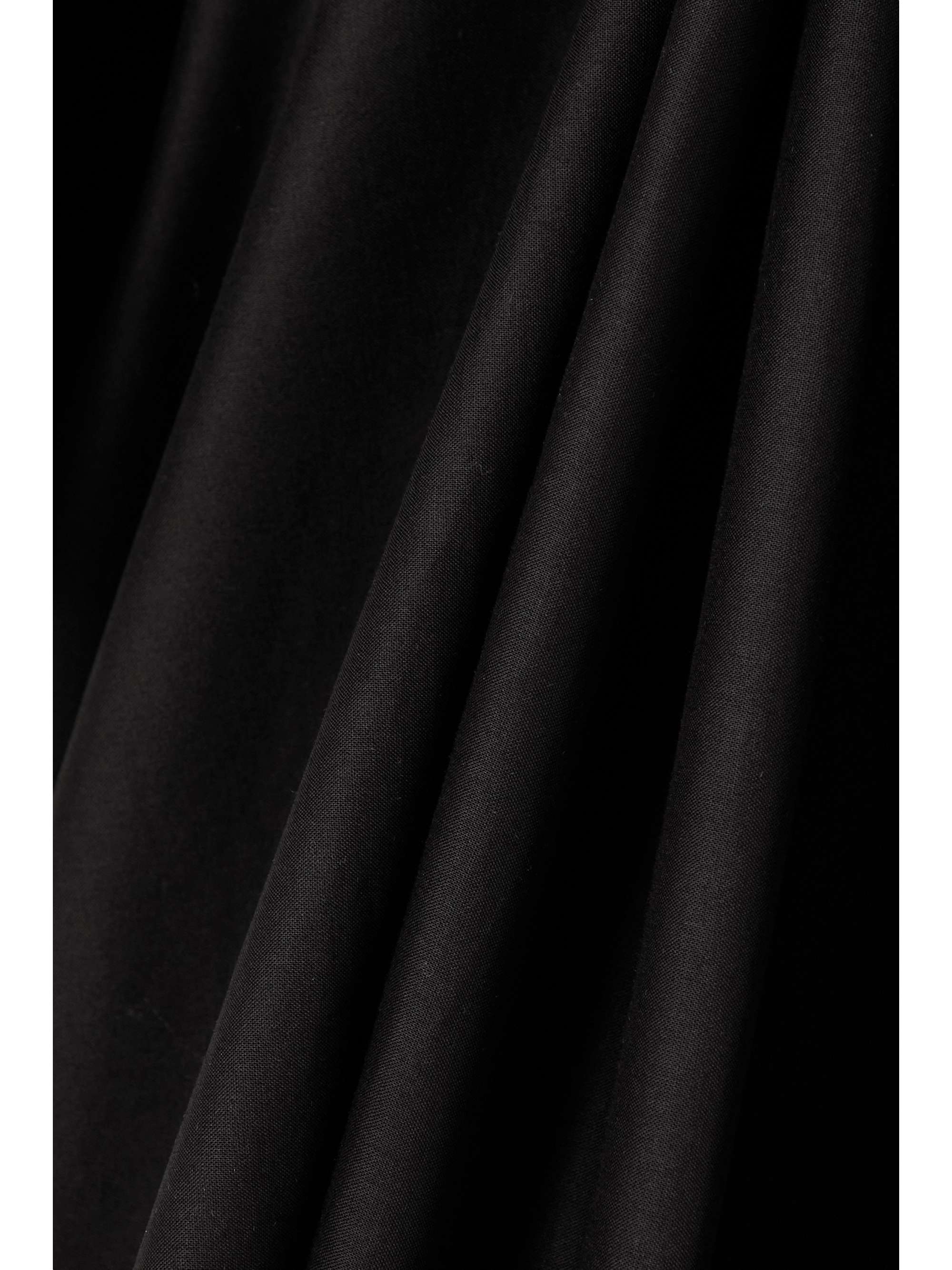 THE ROW Numa asymmetric wrap-effect cotton-poplin dress
