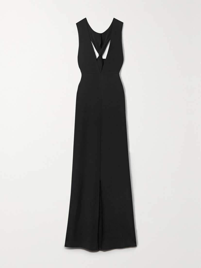 The Row — Ingmar twist-back jersey gown