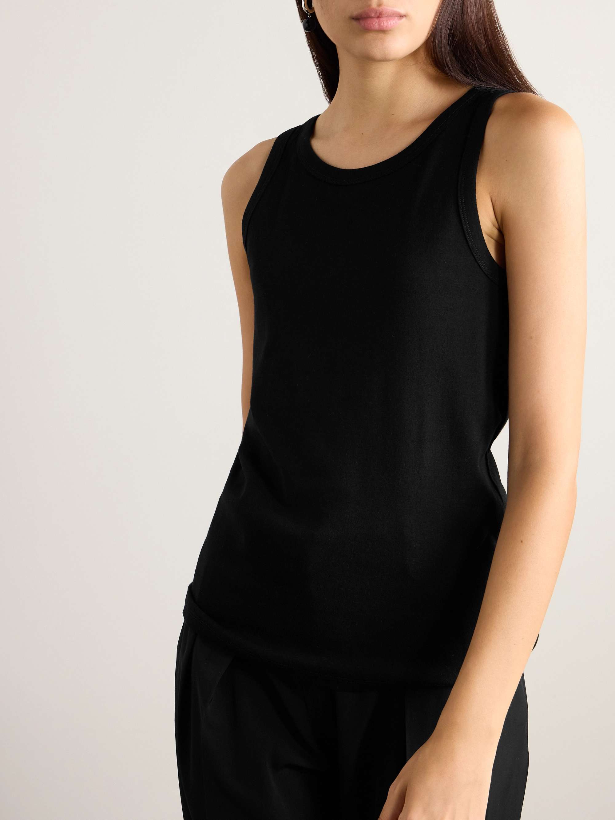 THE ROW Frankie organic cotton-jersey tank