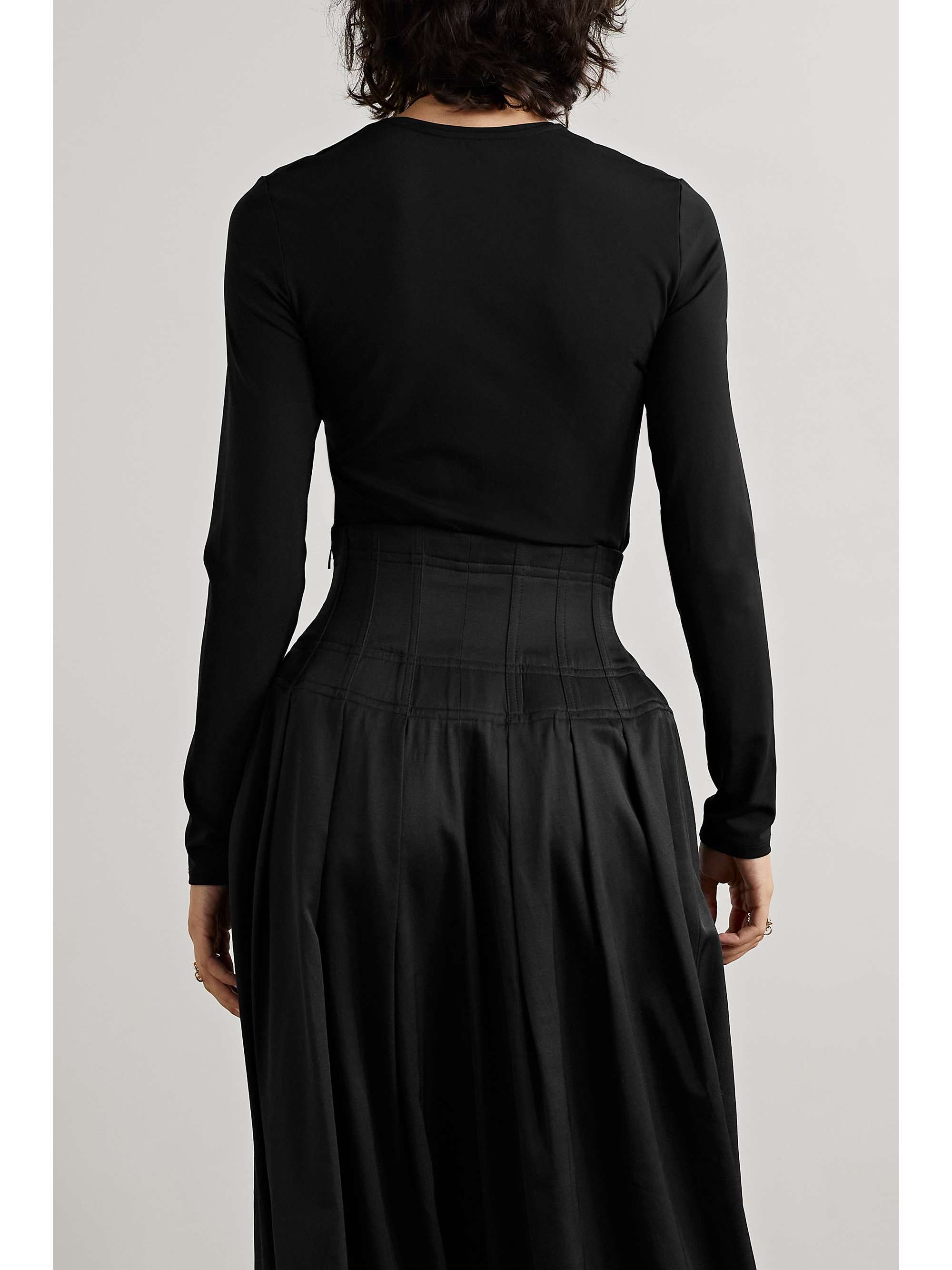THE ROW Inverness stretch-jersey top
