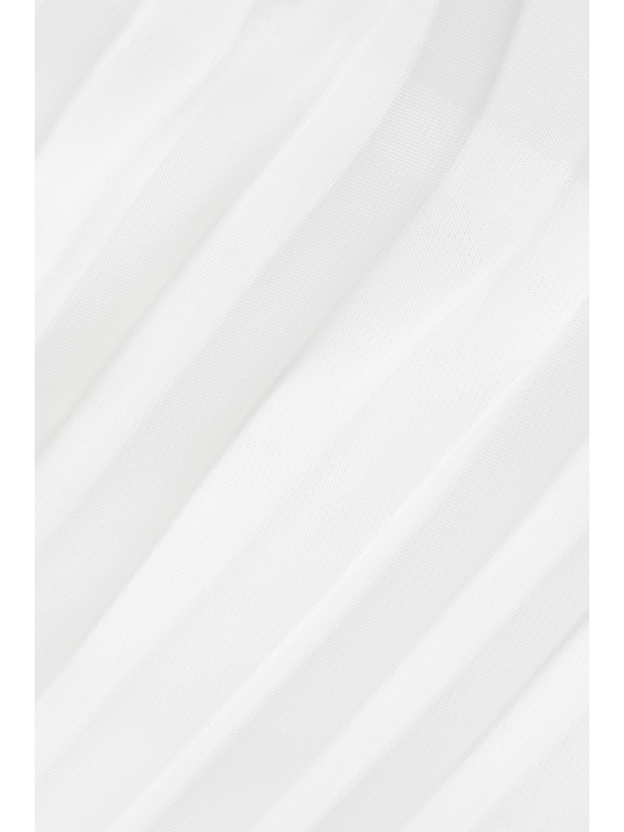 The Briony Strapless Pleated Layered Silk-Organza And Top
