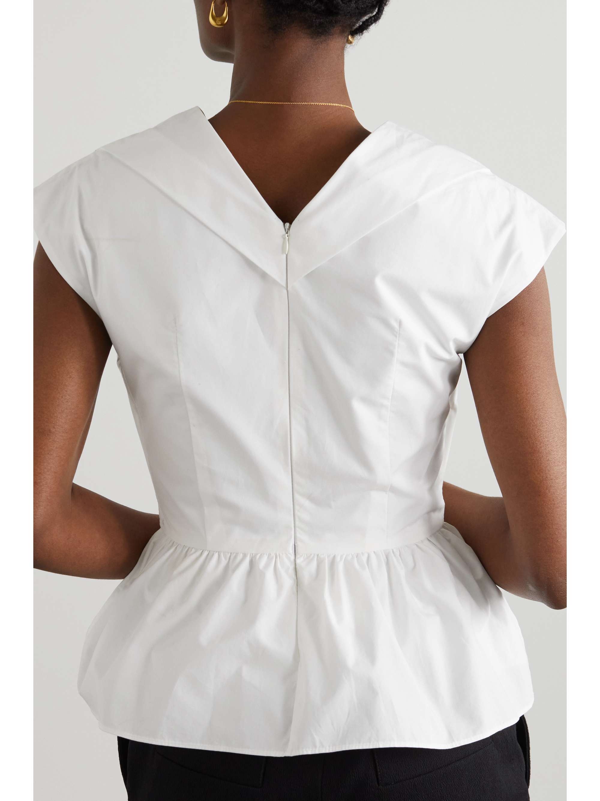TOVE Elen organic cotton-poplin top