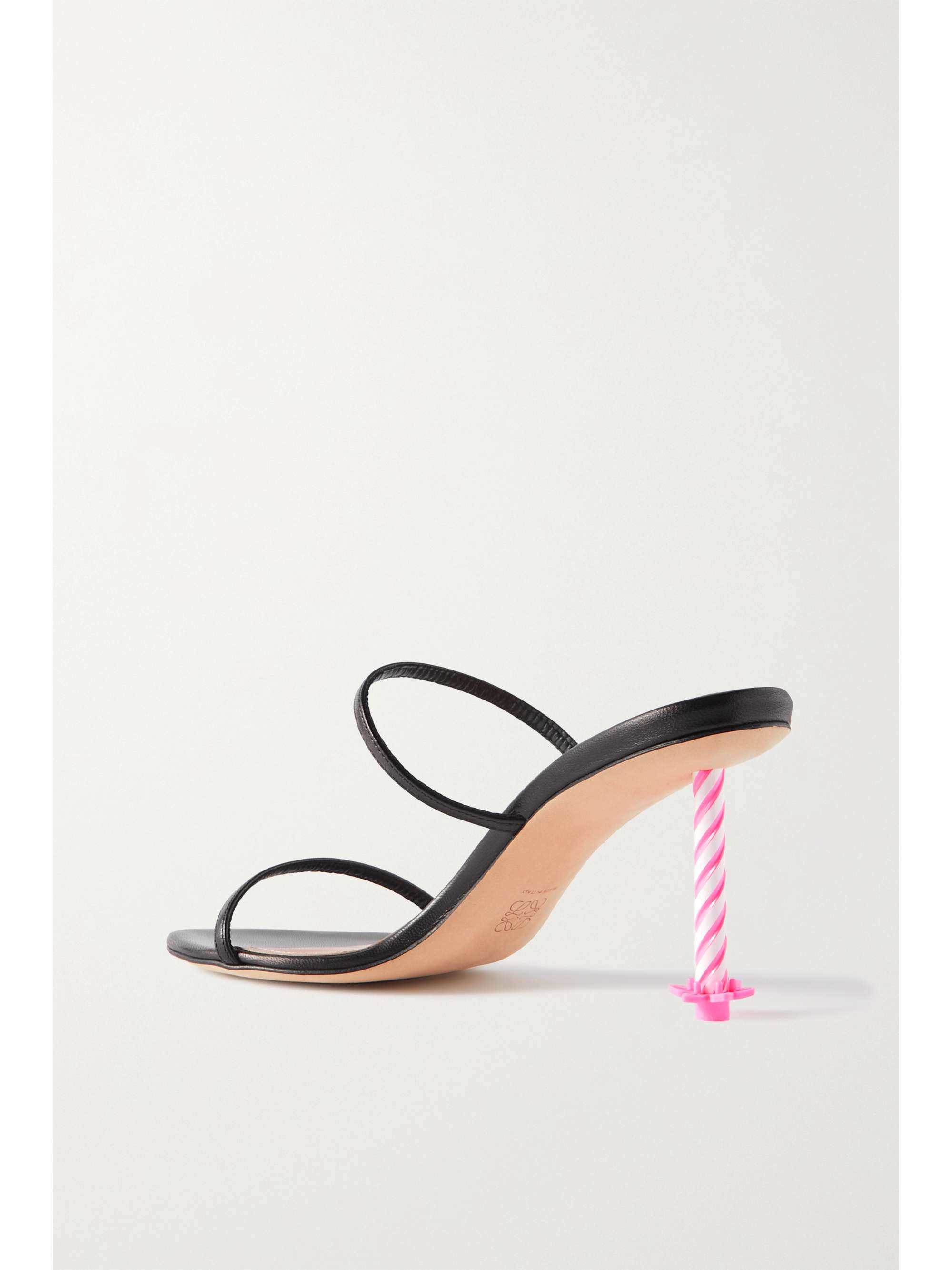 LOEWE Embellished leather mules