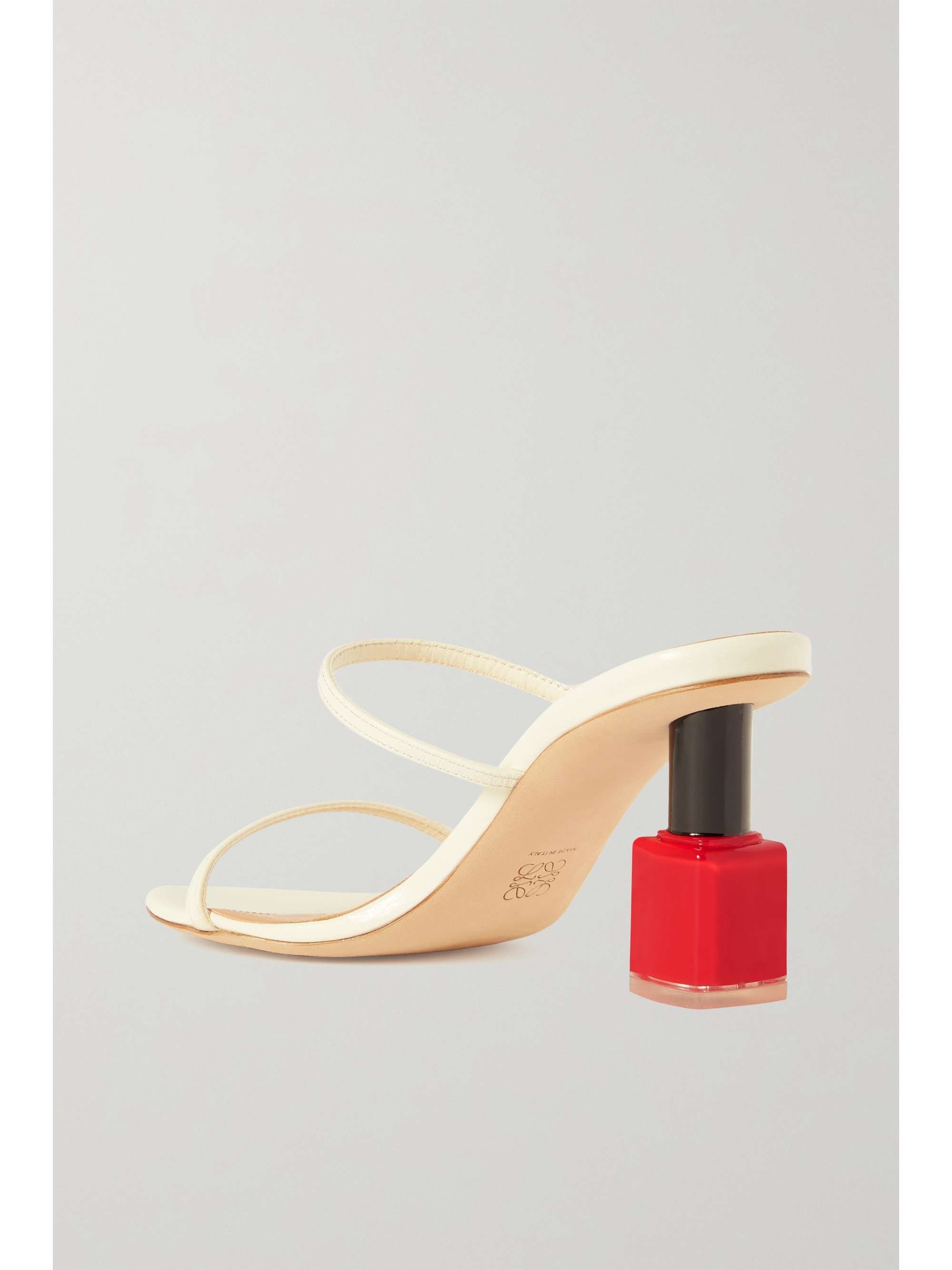 LOEWE Embellished leather mules