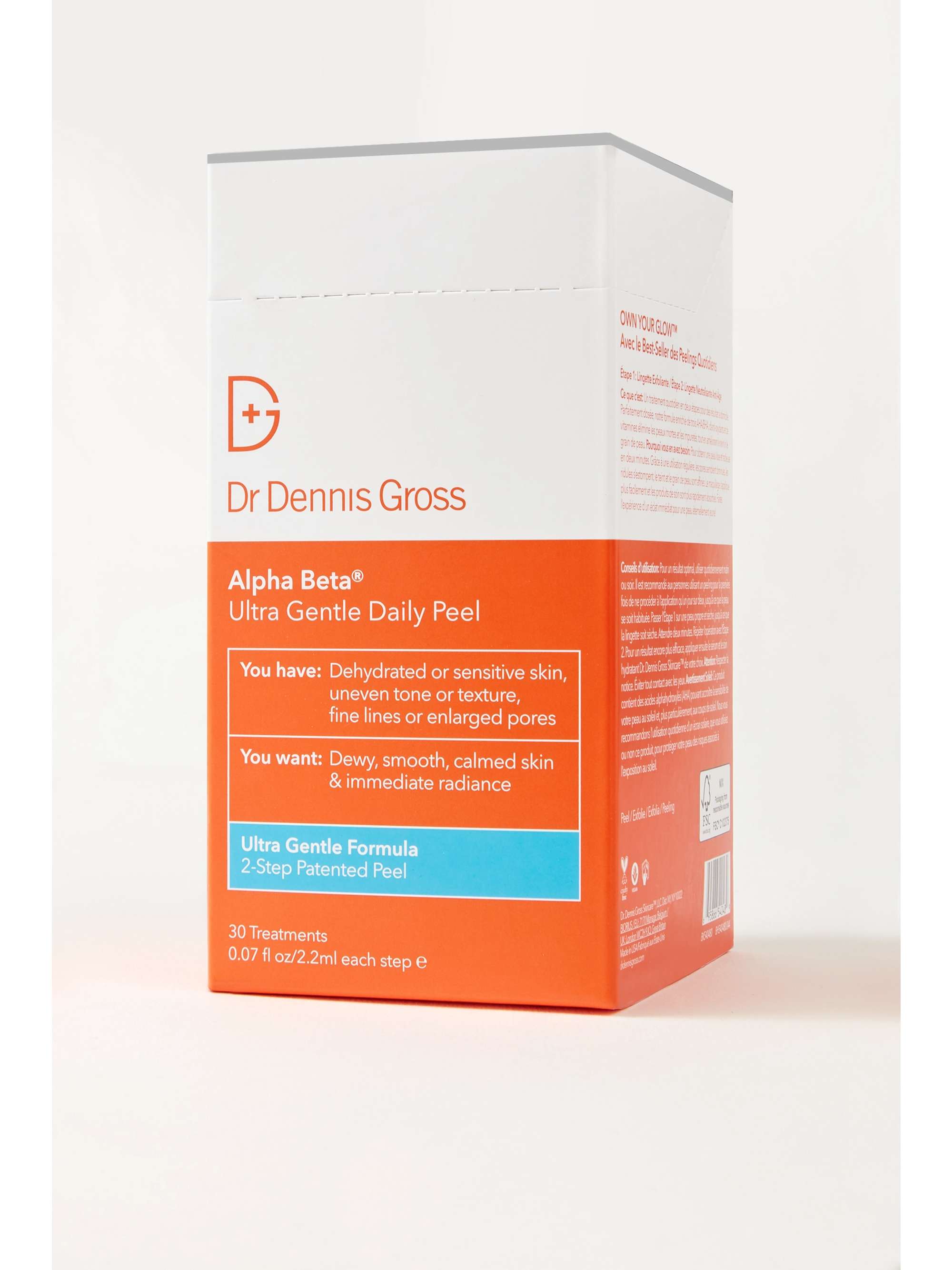 DR. DENNIS GROSS SKINCARE Alpha Beta® Ultra Gentle Daily Peel 30 Days