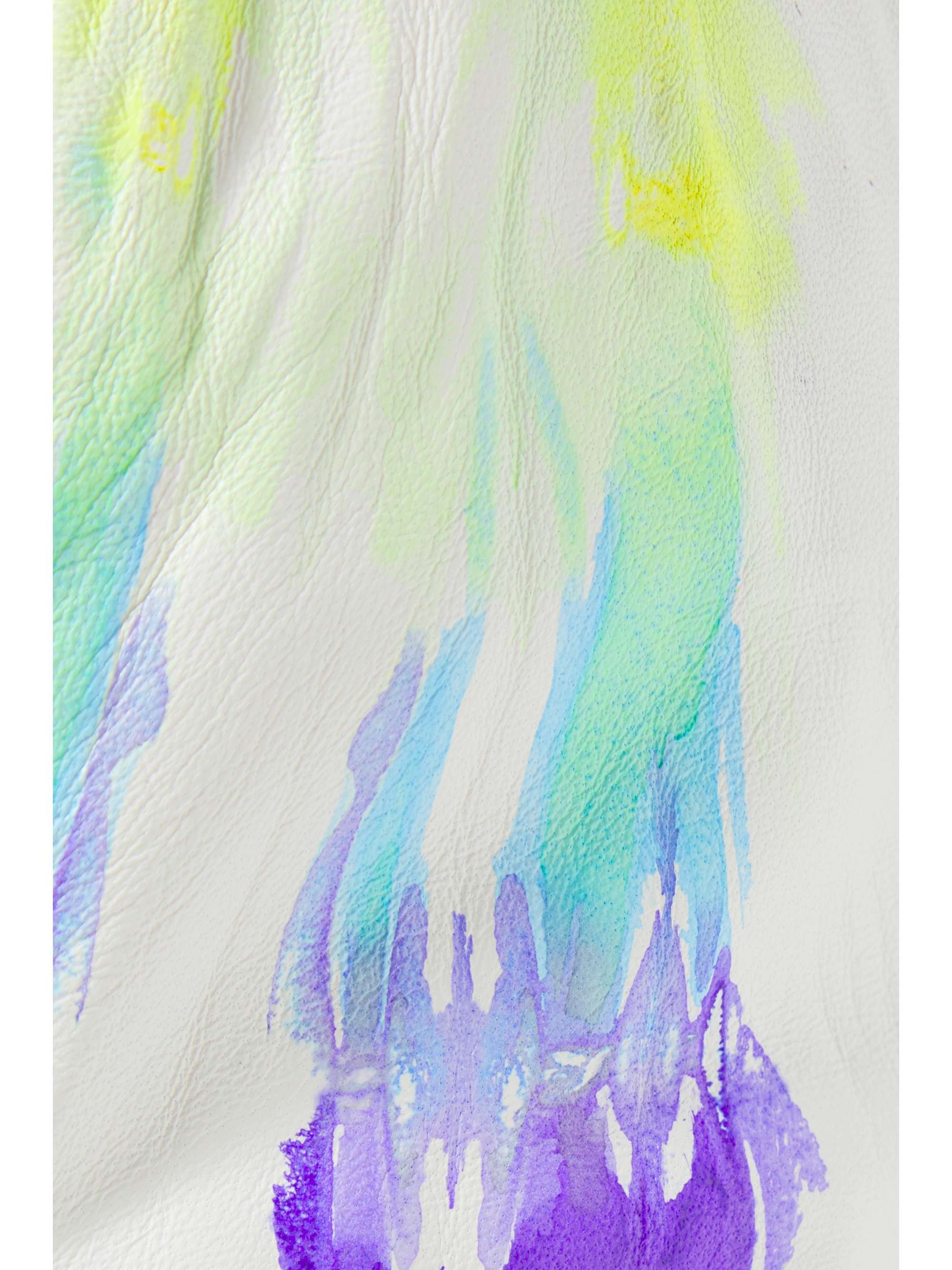 CONNER IVES Tie-dyed leather bucket hat