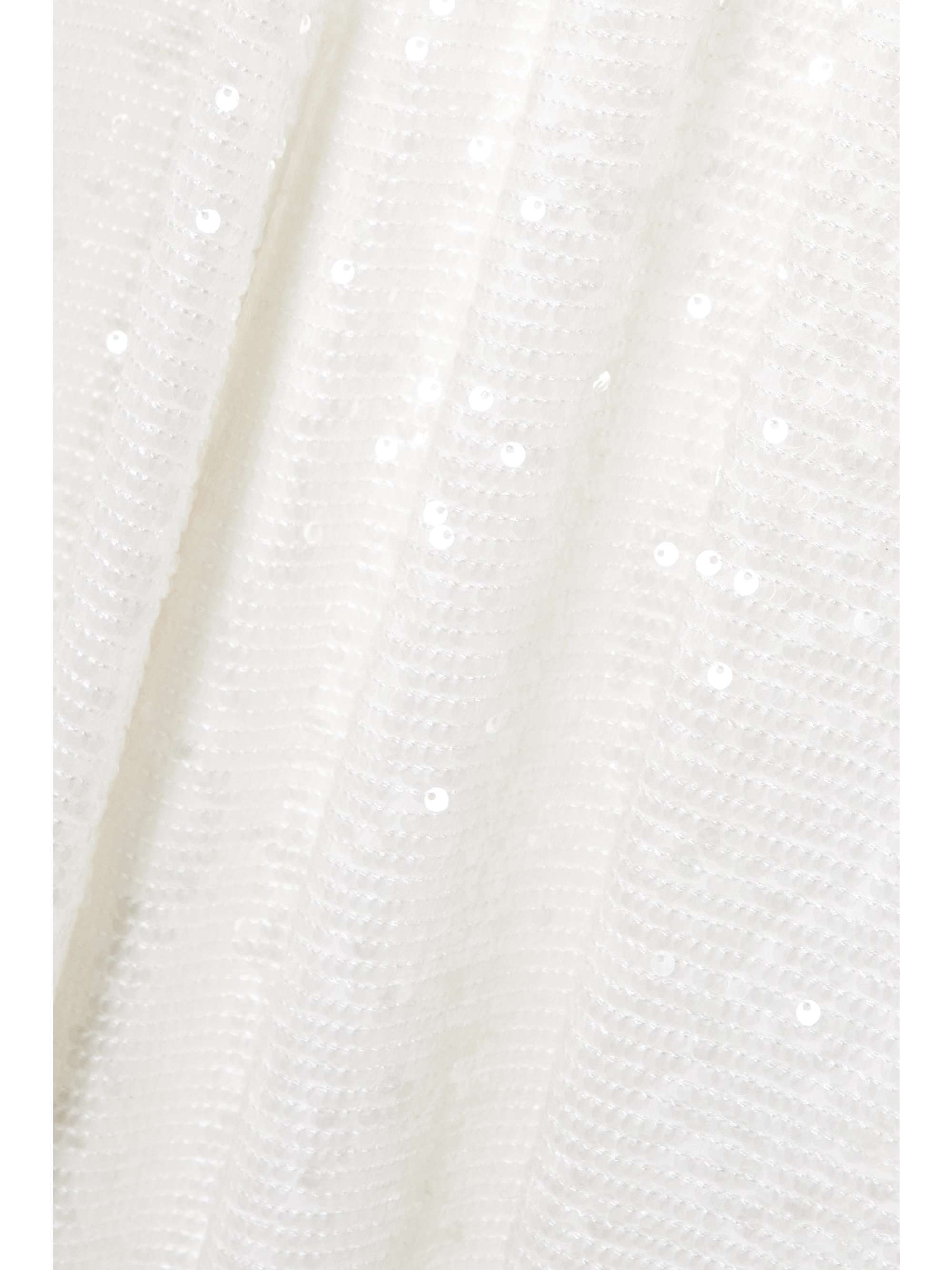 ERDEM Austin cape-effect sequined chiffon midi dress