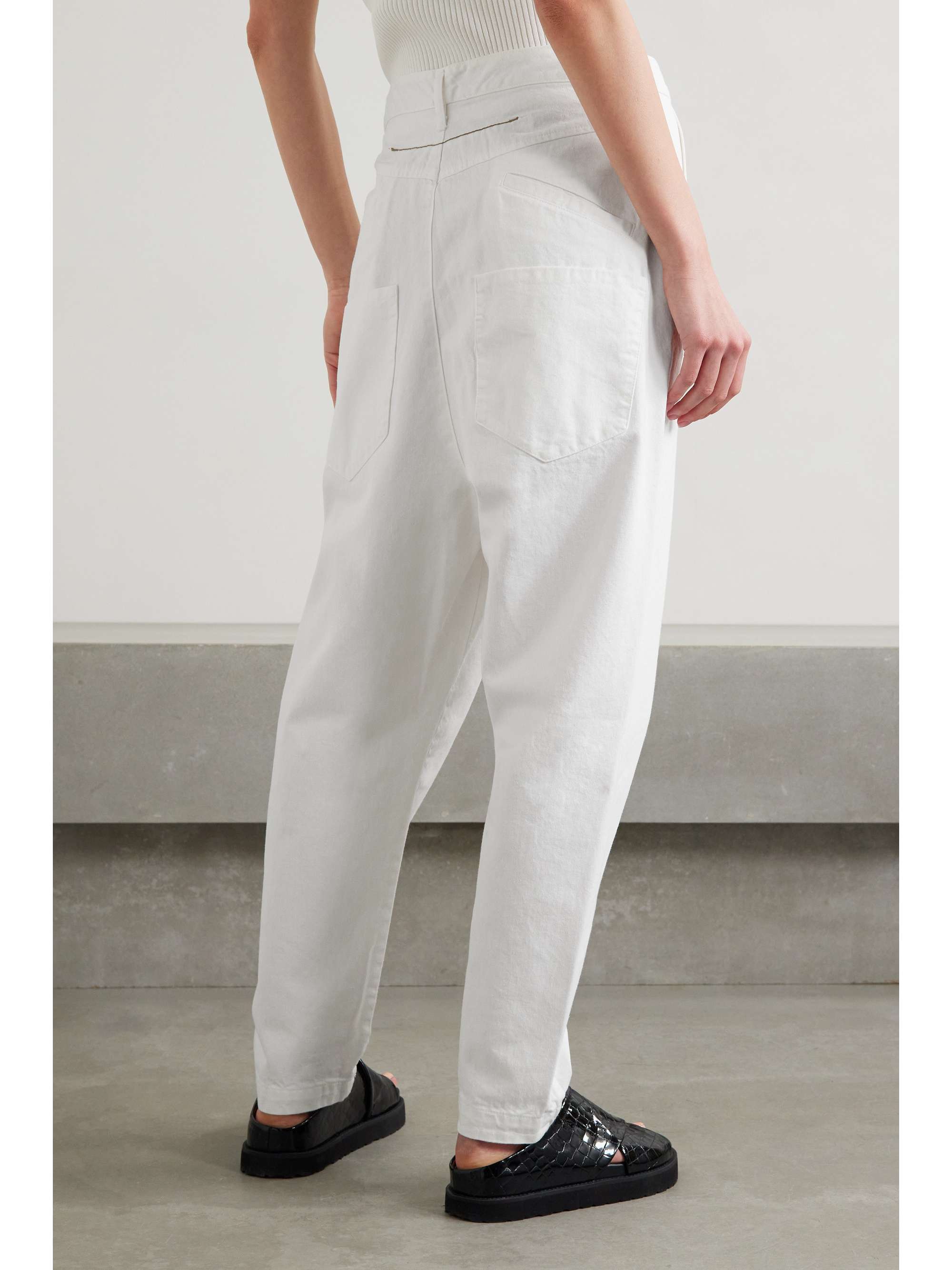 BASSIKE Super Lo cotton tapered pants