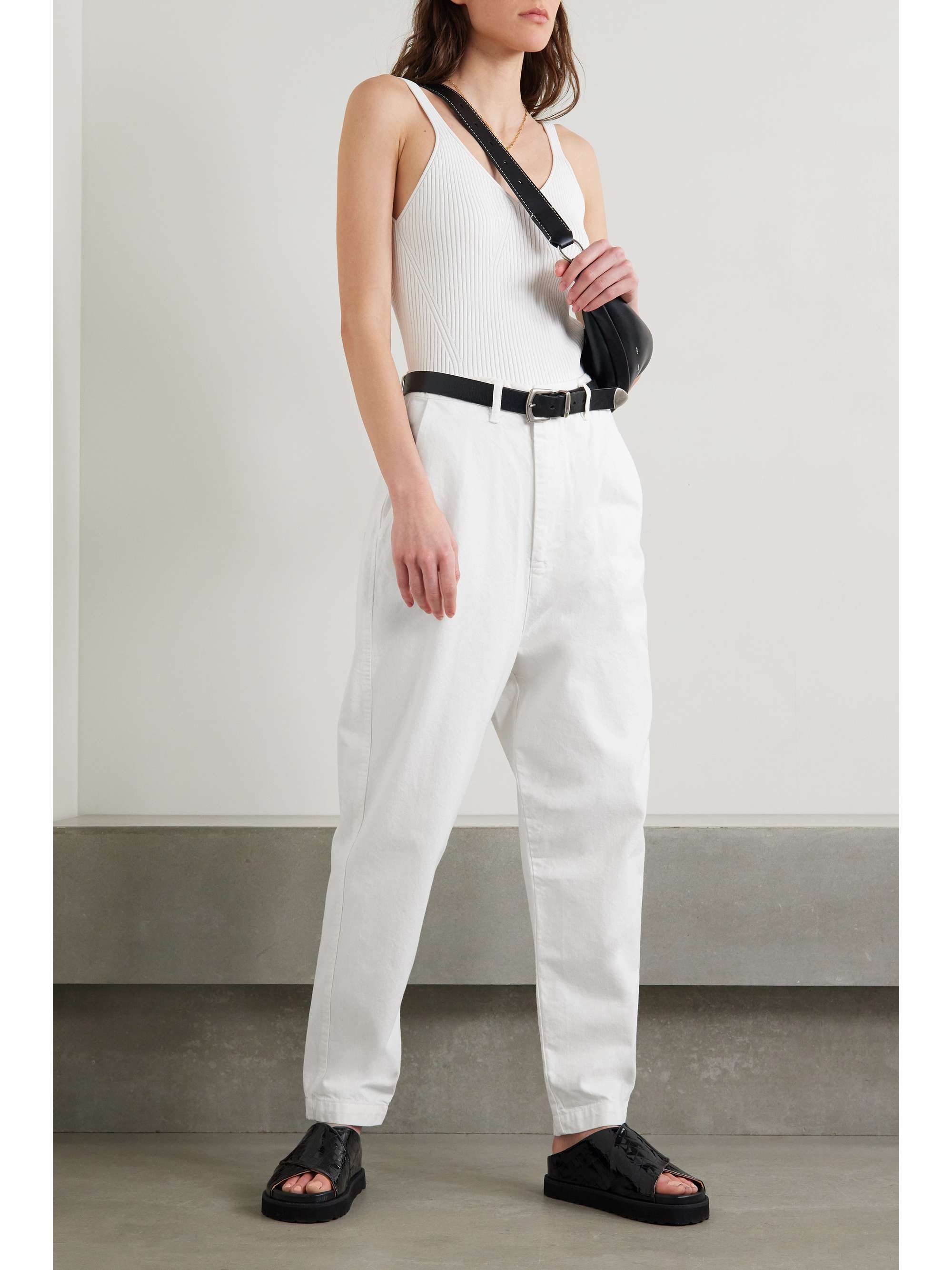 BASSIKE Super Lo cotton tapered pants