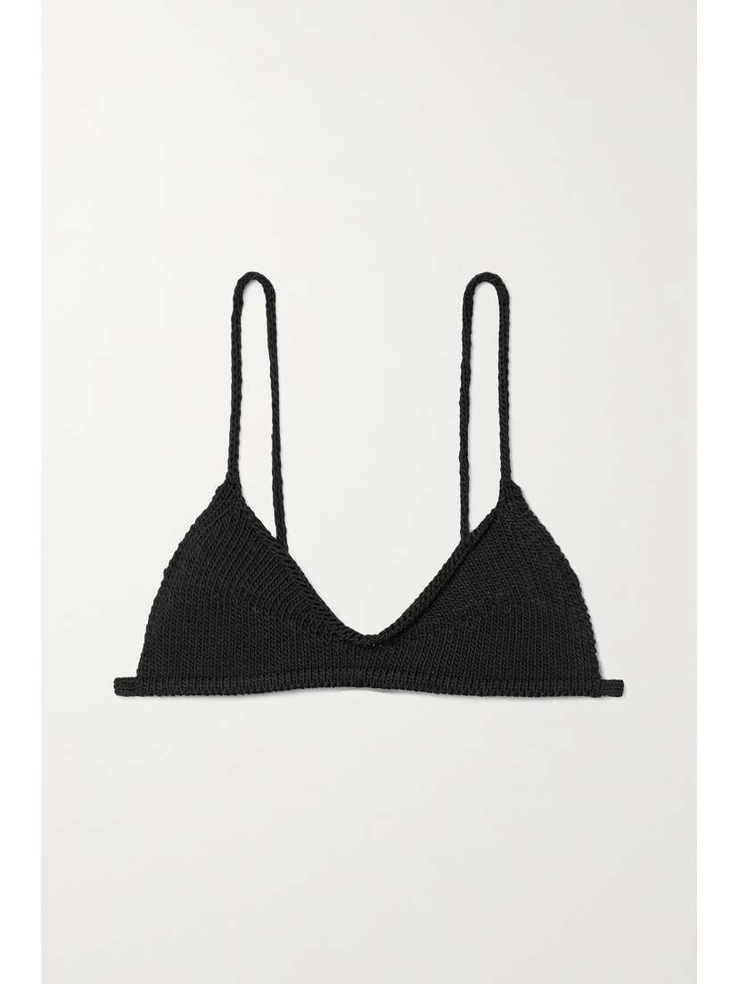 KHAITE Carla Cotton-blend Bralette