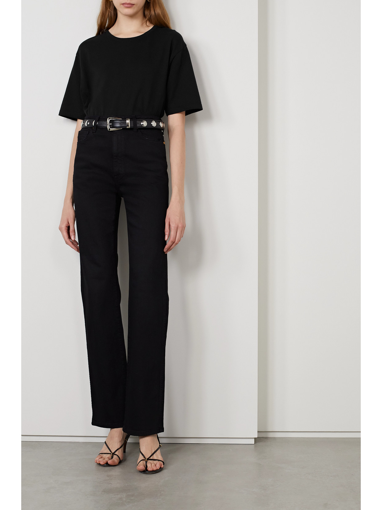 Khaite Mae Short-sleeved T-shirt In Black