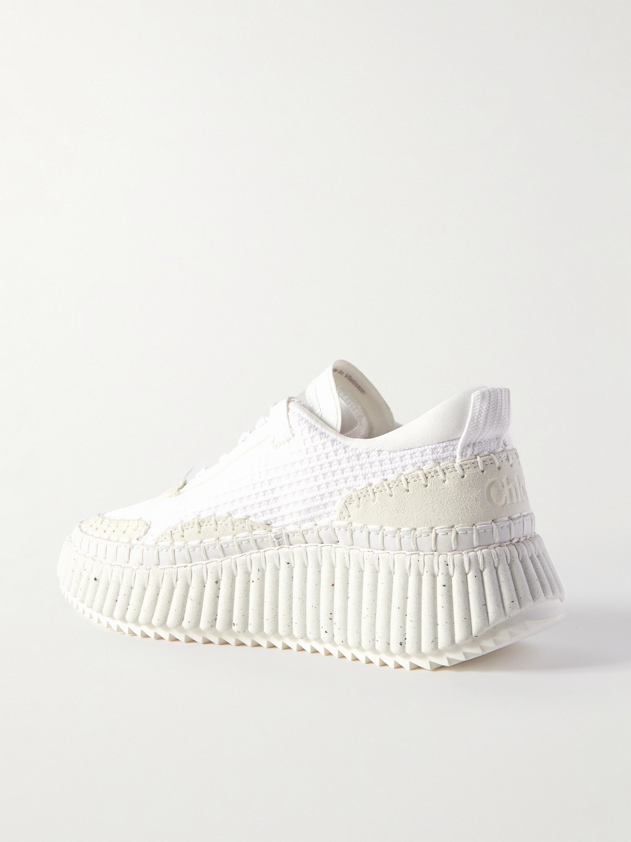 Chloé Nama Sneakers In White