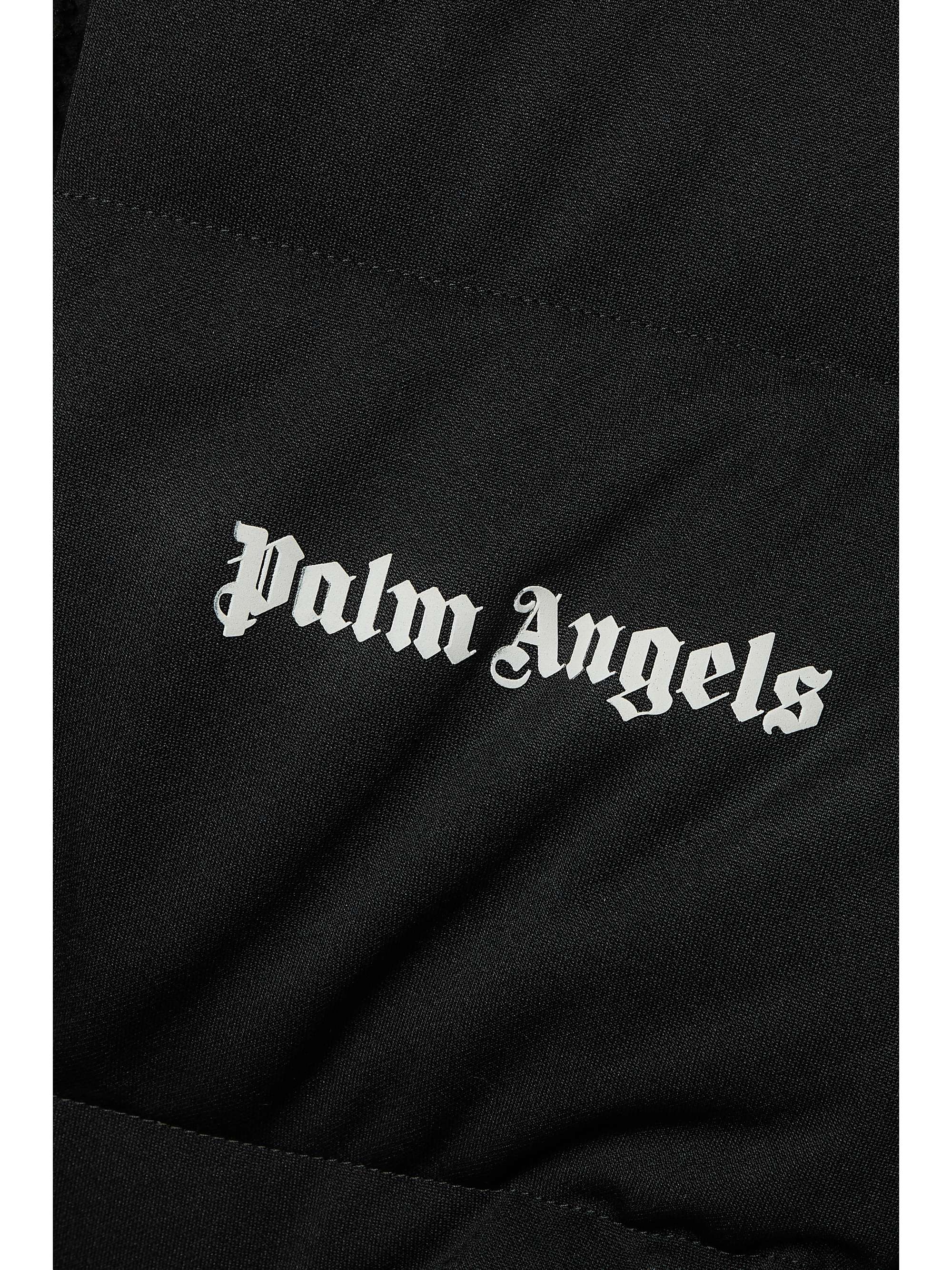 MONCLER GENIUS x Palm Angels “Rodman” 条纹绗缝软壳面料羽绒夹克