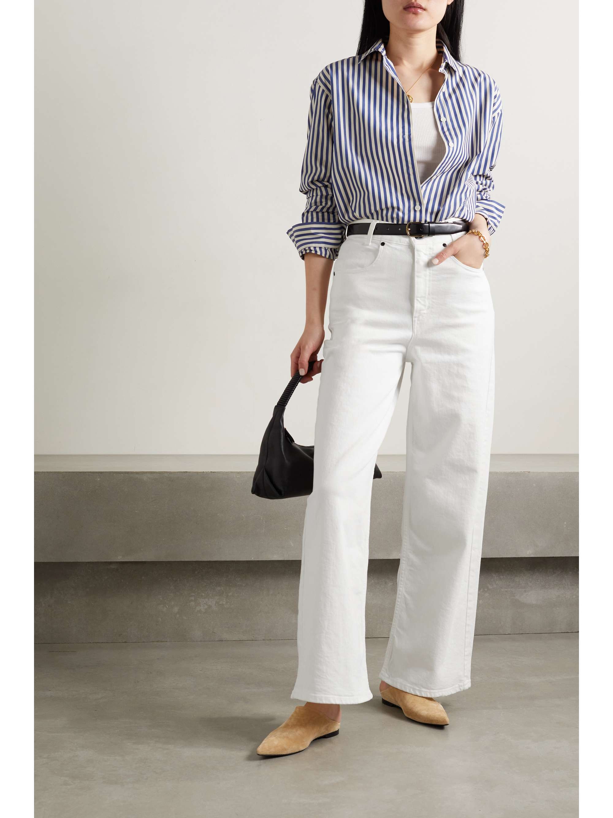 High-rise wide-leg jeans | BITE STUDIOS 