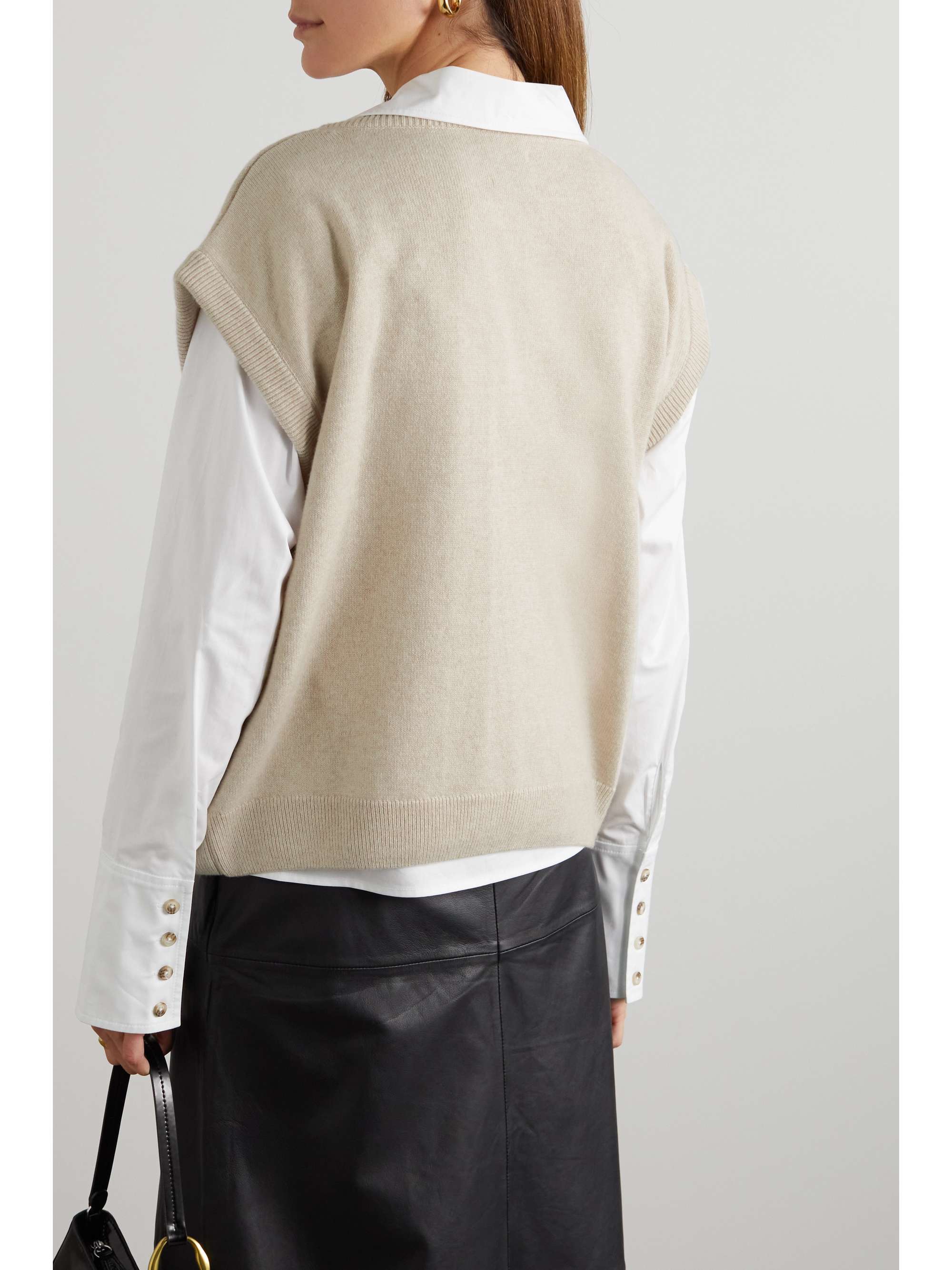 ANINE BING Fiona cashmere tank