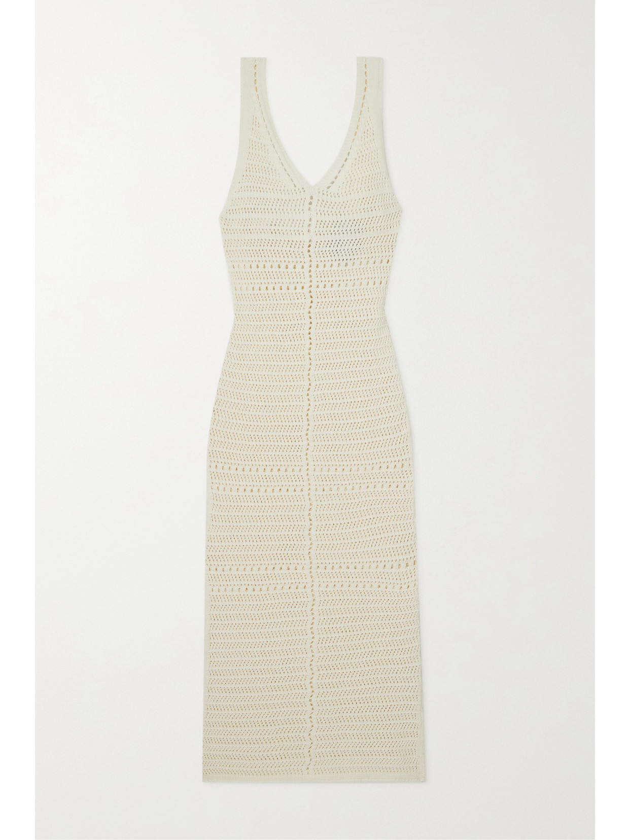 Envelope + Net Sustain Coachella Crocheted Organic Cotton Maxi Dress In  Cream | ModeSens