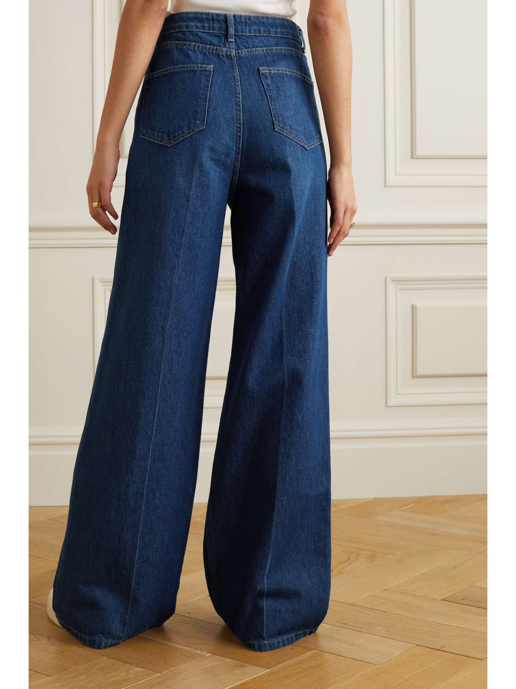 OFFICINE GÉNÉRALE Romy high-rise wide-leg jeans