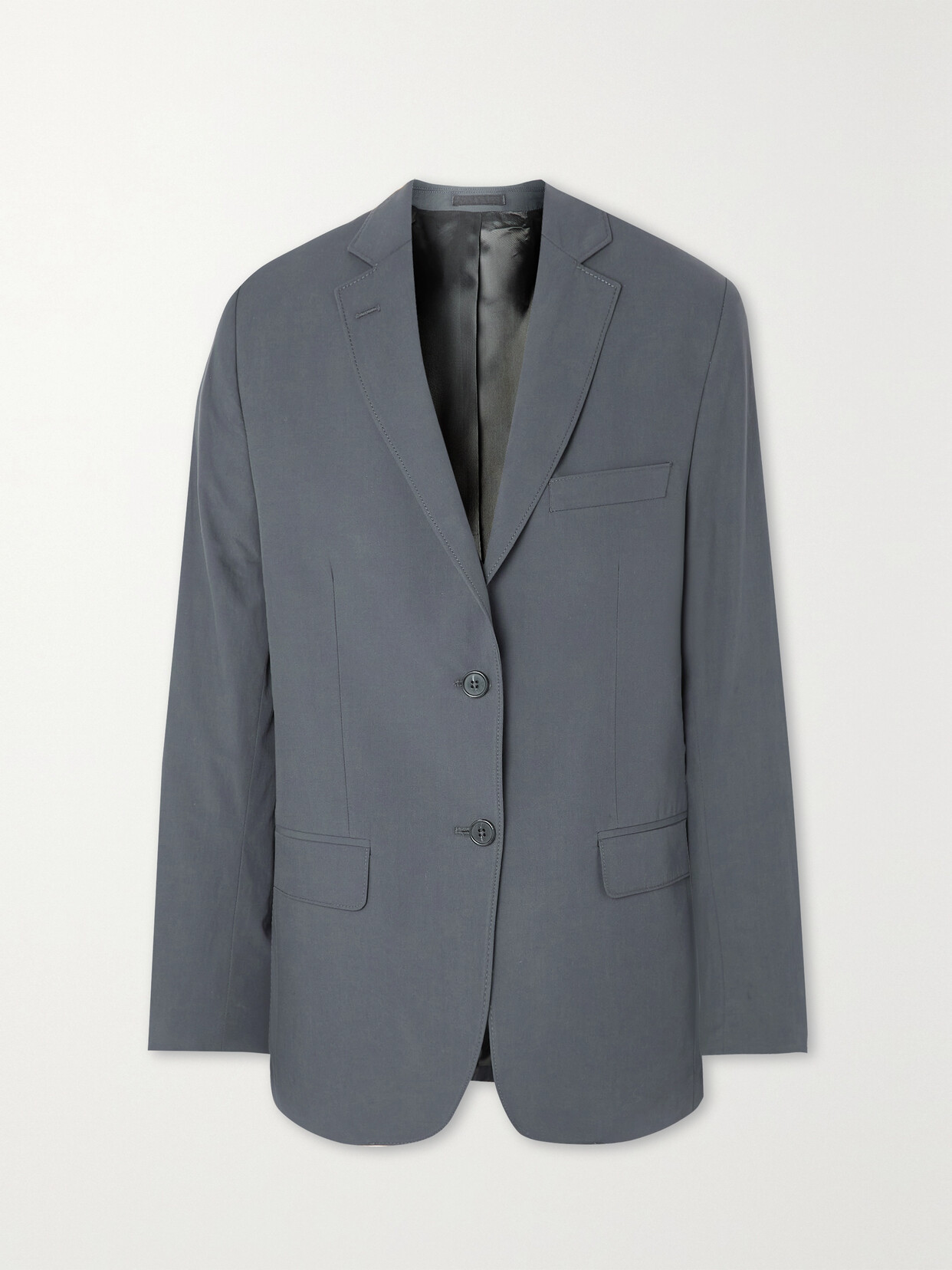 OFFICINE GÉNÉRALE Charlene Cotton-poplin Blazer - Gray