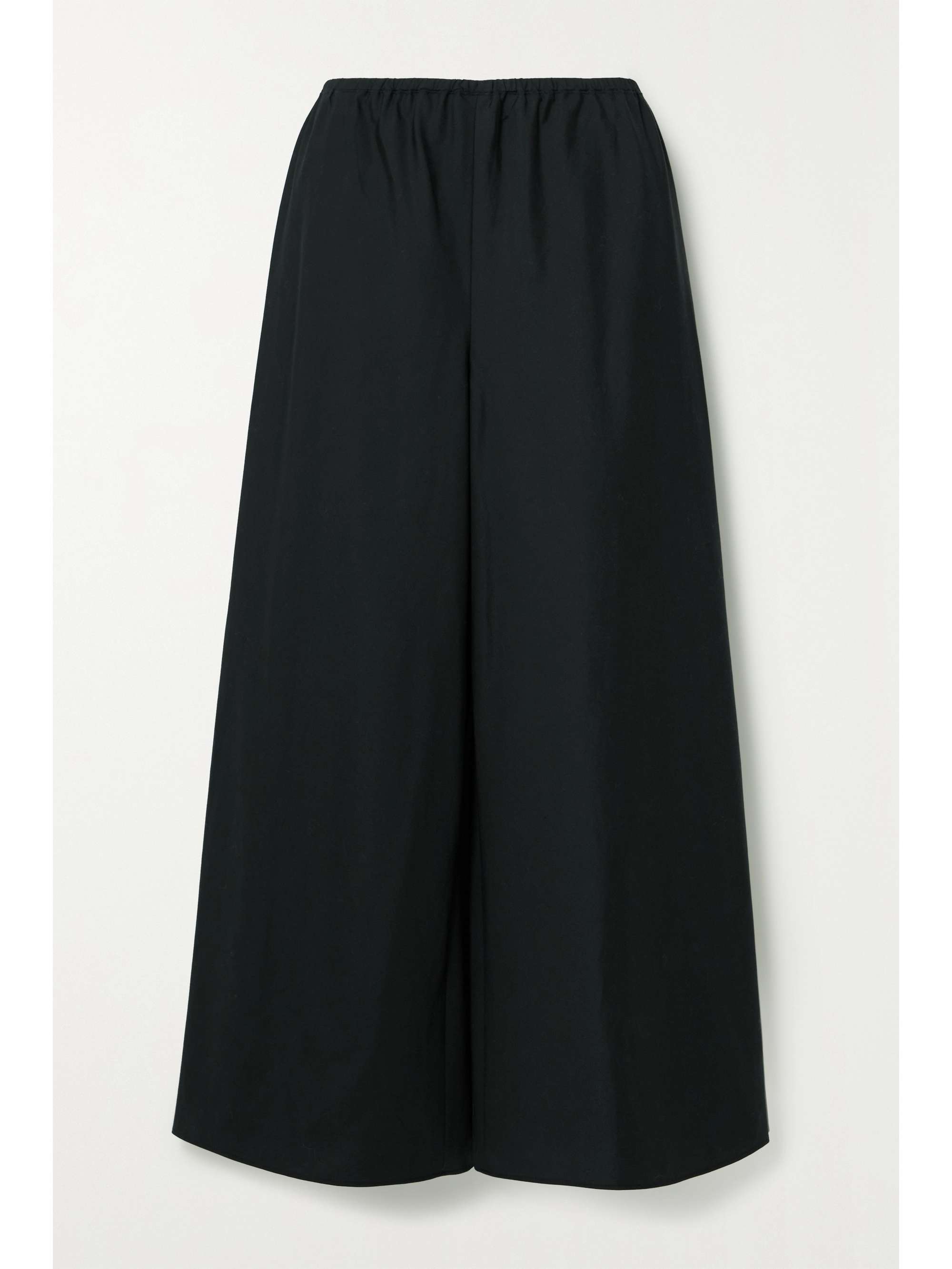 Black Cotton culottes | VINCE | NET-A 