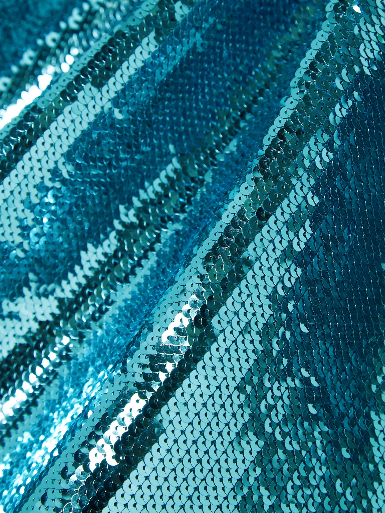 Asymmetric Sequined Stretch-Knit Mini