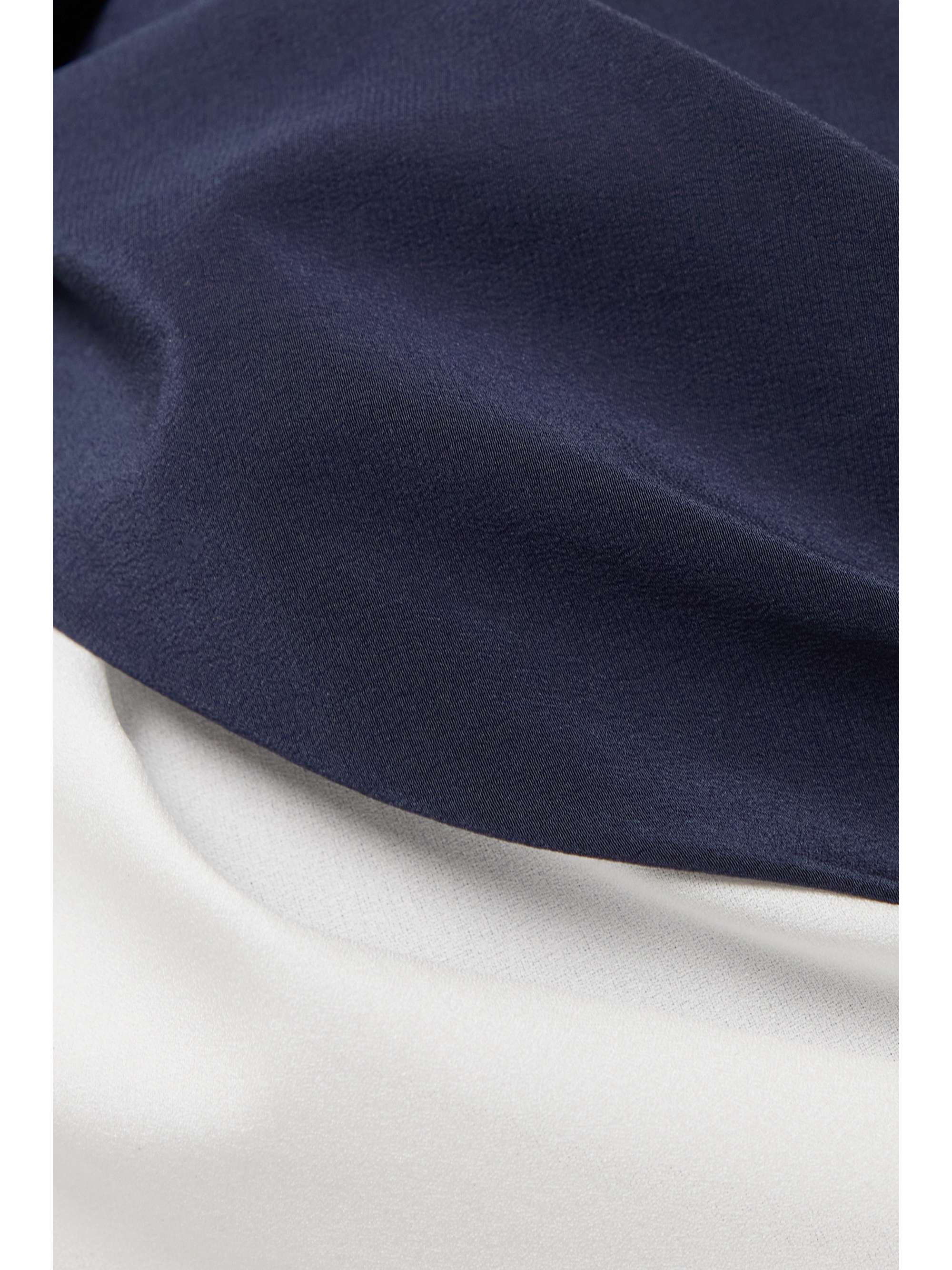 LOEWE Draped silk waist belt