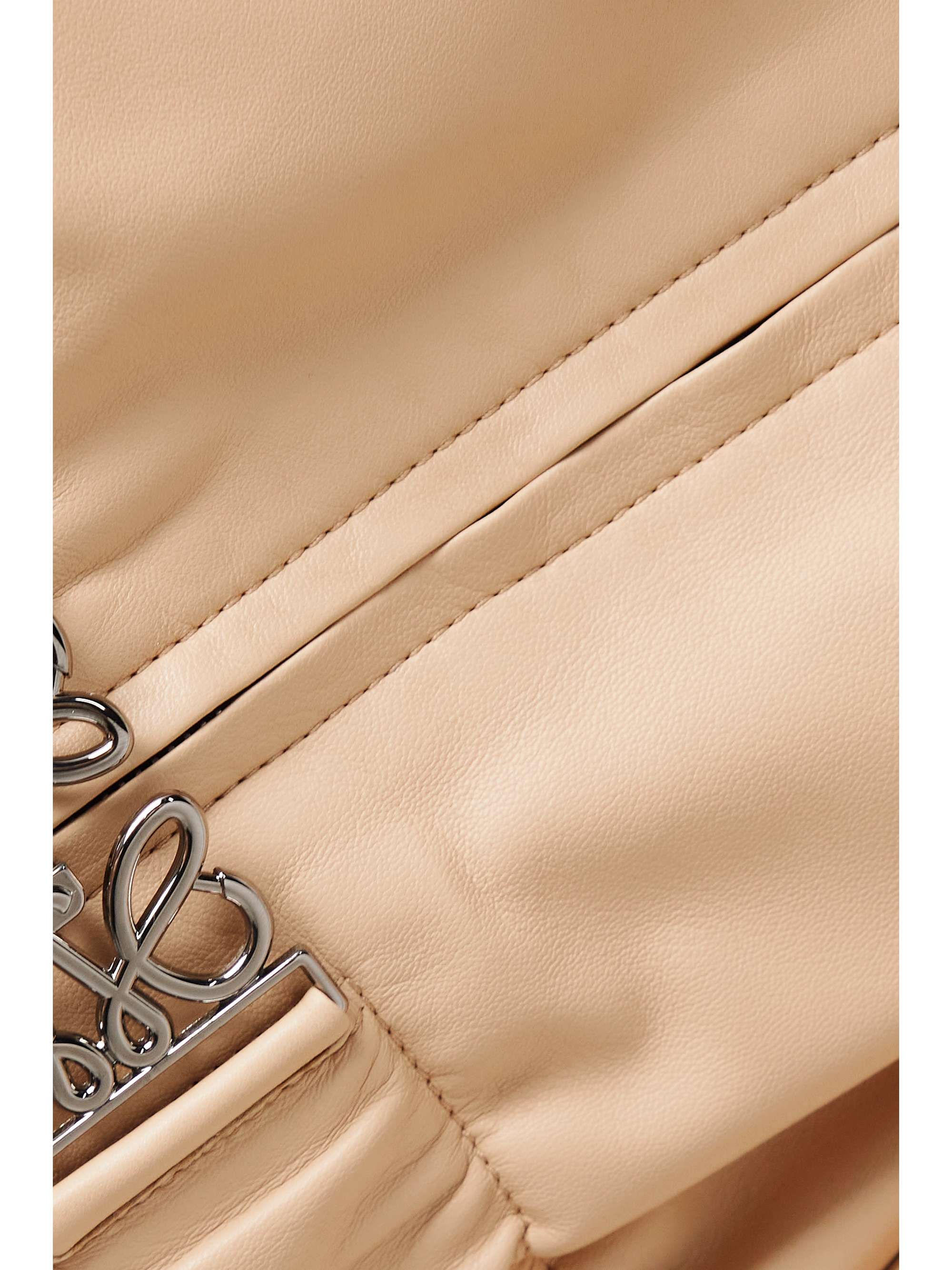 LOEWE Zweifarbige Bomberjacke aus Leder
